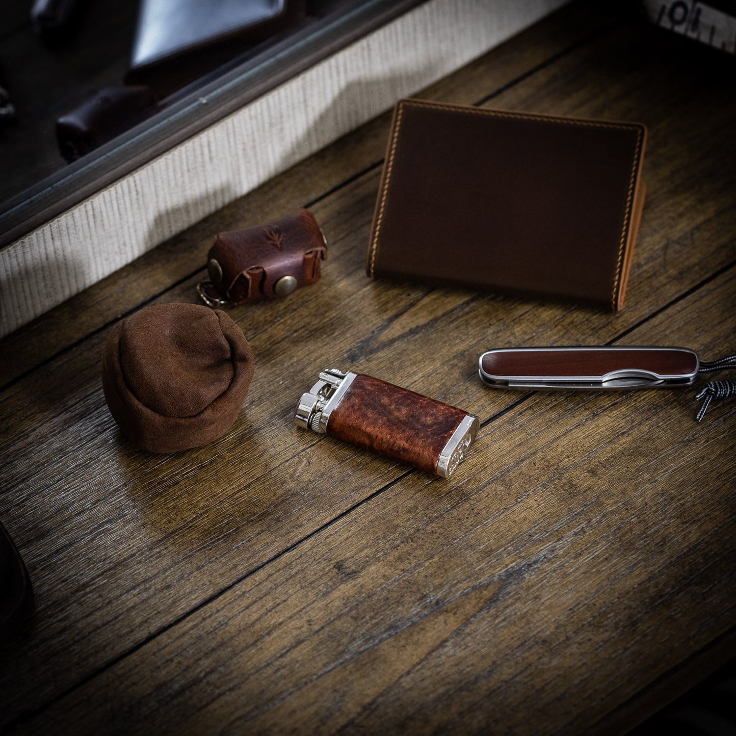 im corona Old Boy Lighter - Smooth Brown Briar