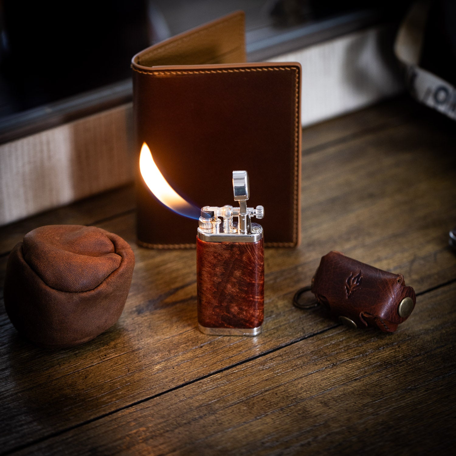 im corona Old Boy Lighter - Smooth Brown Briar