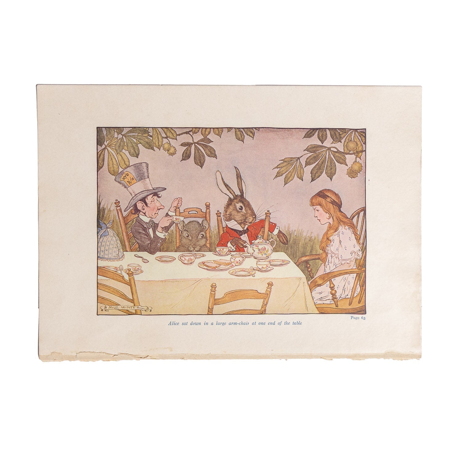 Alice in Wonderland (1916 Windermere Series) - Color Plates - Color Plates | Last Manner