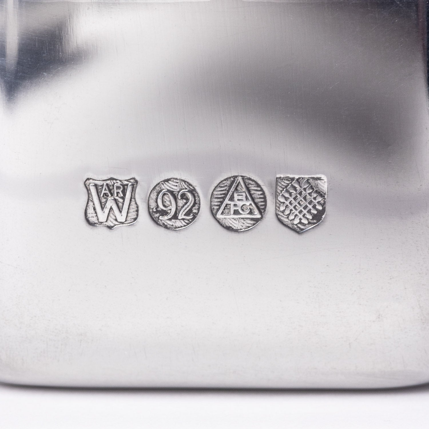 A.R. Wentworth 3oz Top Pocket Flask - Pewter - Flask | Last Manner