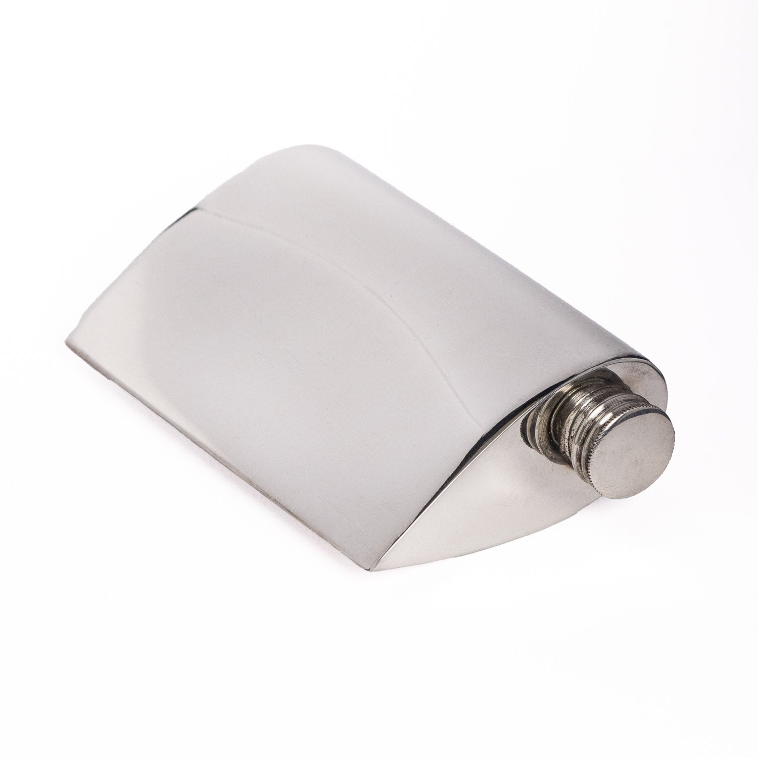 A.R. Wentworth 4oz Teardrop Flask - Pewter - Flask | Last Manner