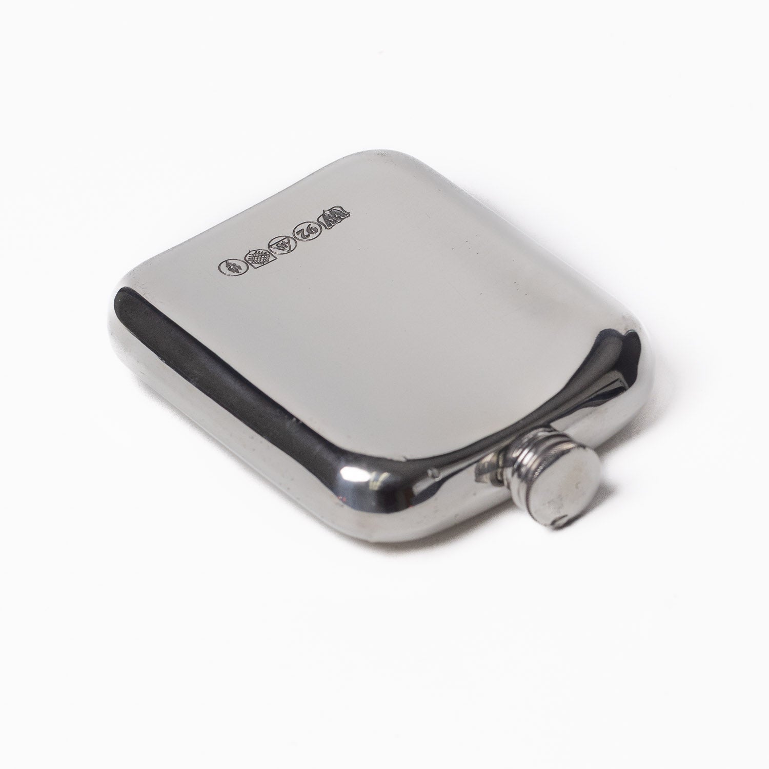 A.R. Wentworth 6oz Pocket Flask - Pewter - Flask | Last Manner