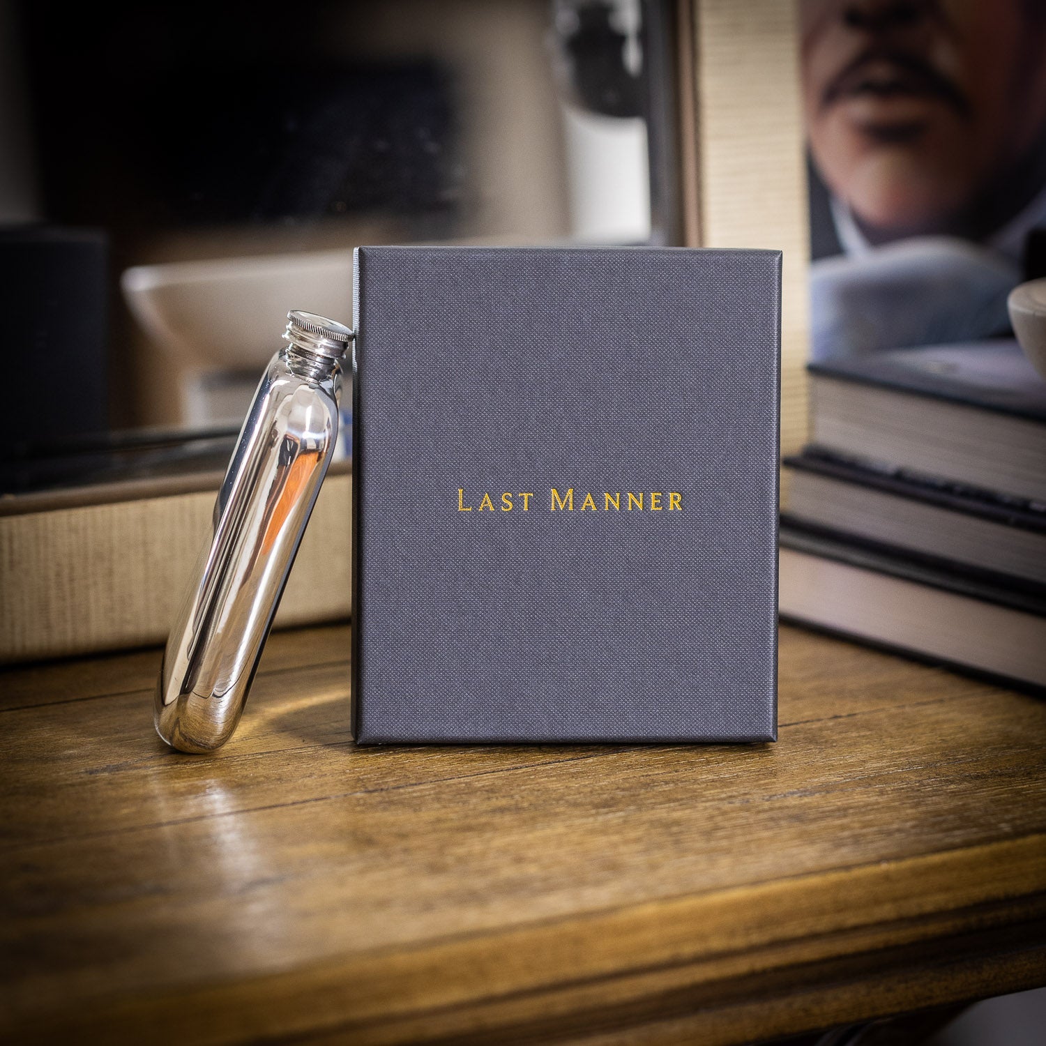 A.R. Wentworth 6oz Pocket Flask - Pewter - Flask | Last Manner