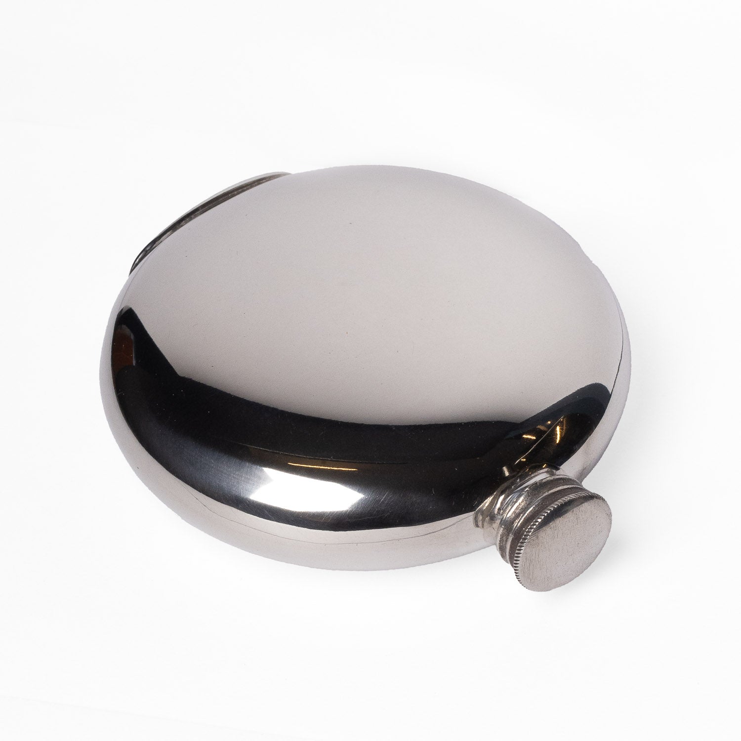 A.R. Wentworth 6oz Round Flask - Pewter - Flask | Last Manner