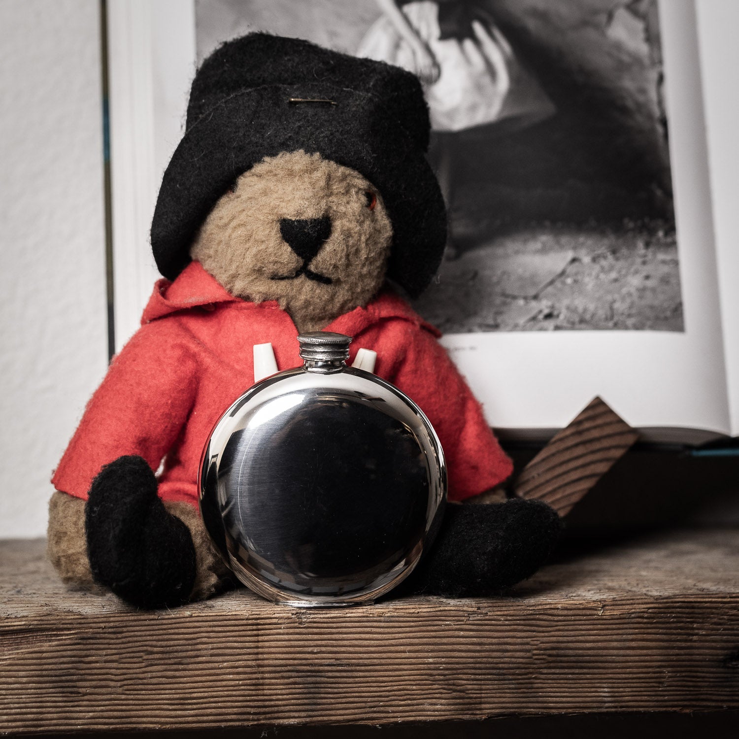 A.R. Wentworth 6oz Round Flask - Pewter - Flask | Last Manner