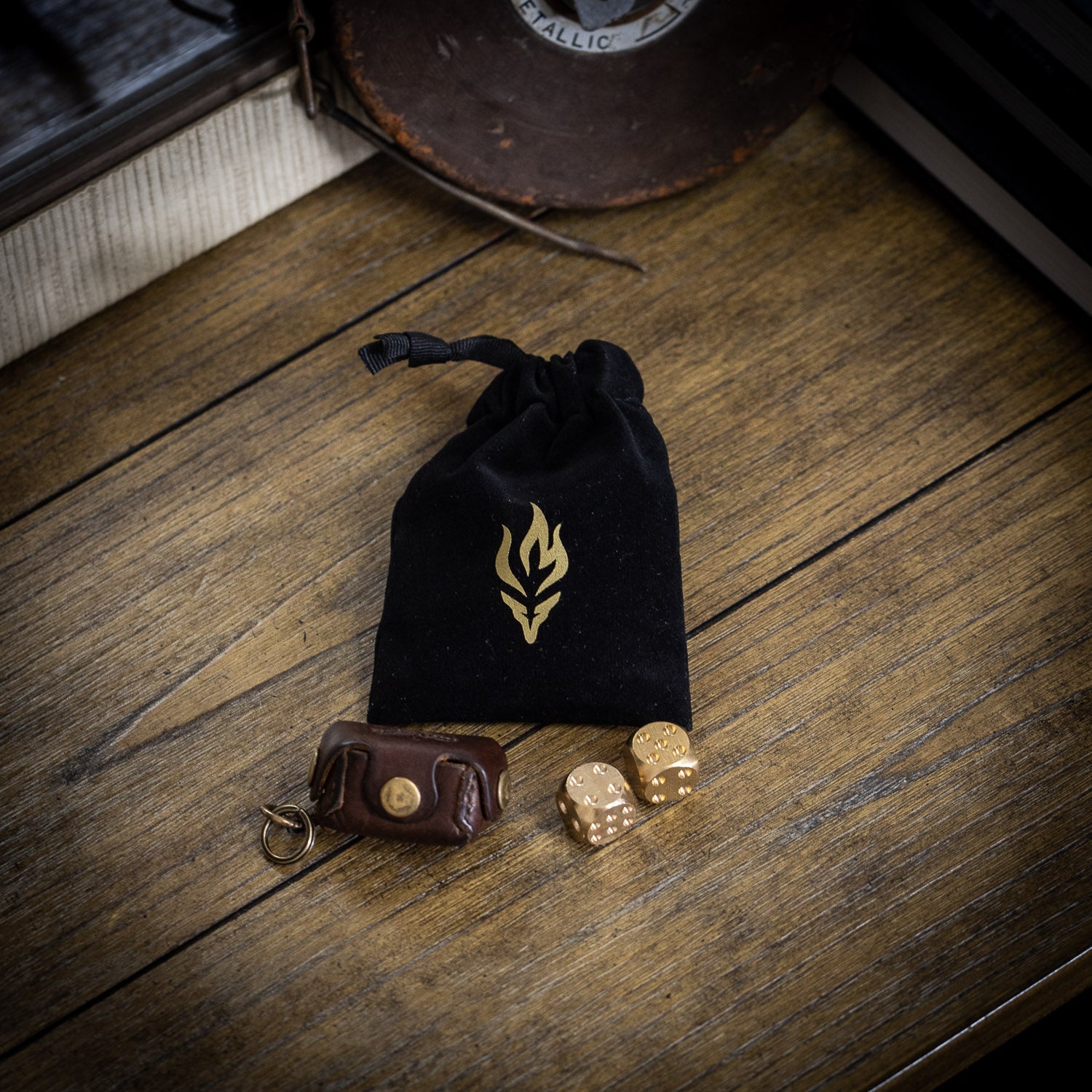 Bad Stitch Goods Keychain Bag w/Dice - Keychain | Last Manner