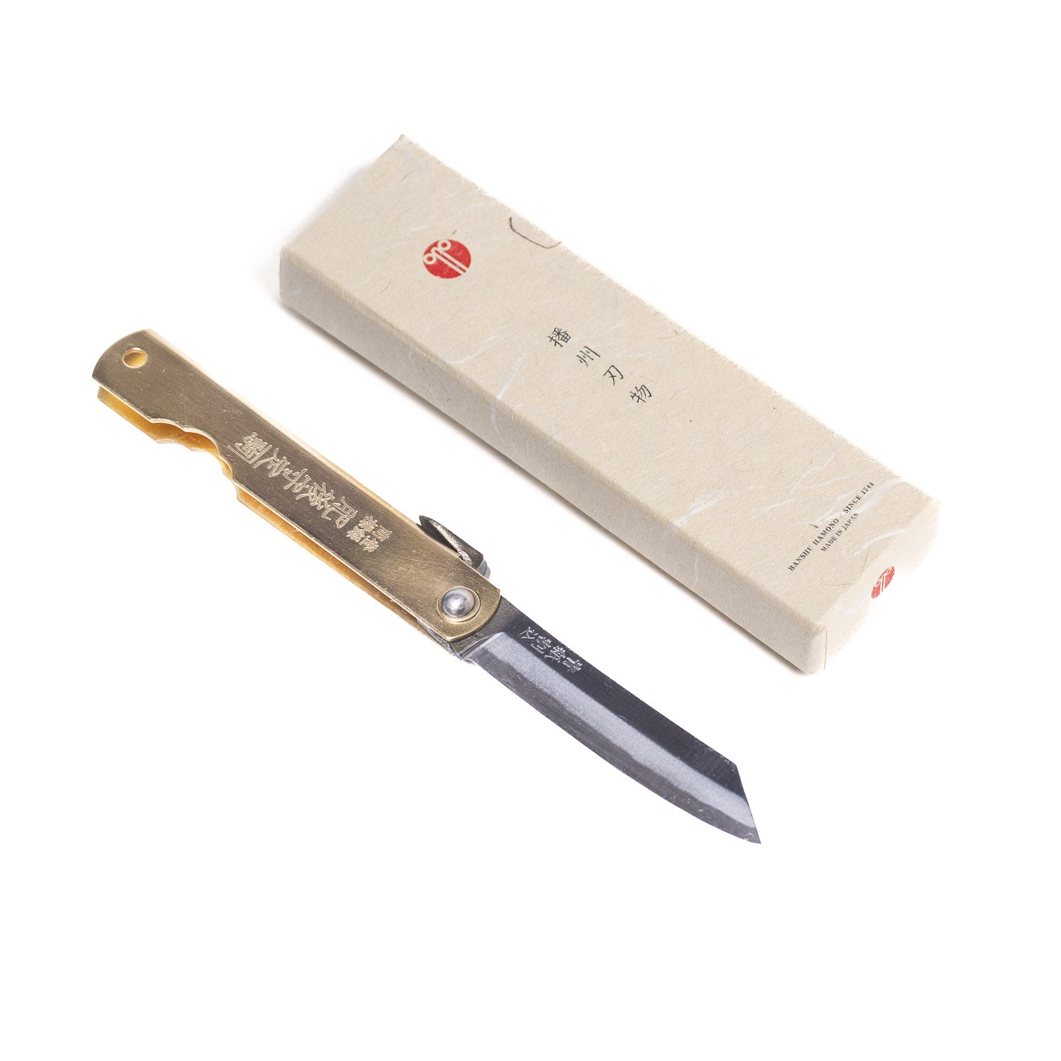 Banshu Hamono Higonokami Folding Knife - Brass - Pocket Knife | Last Manner
