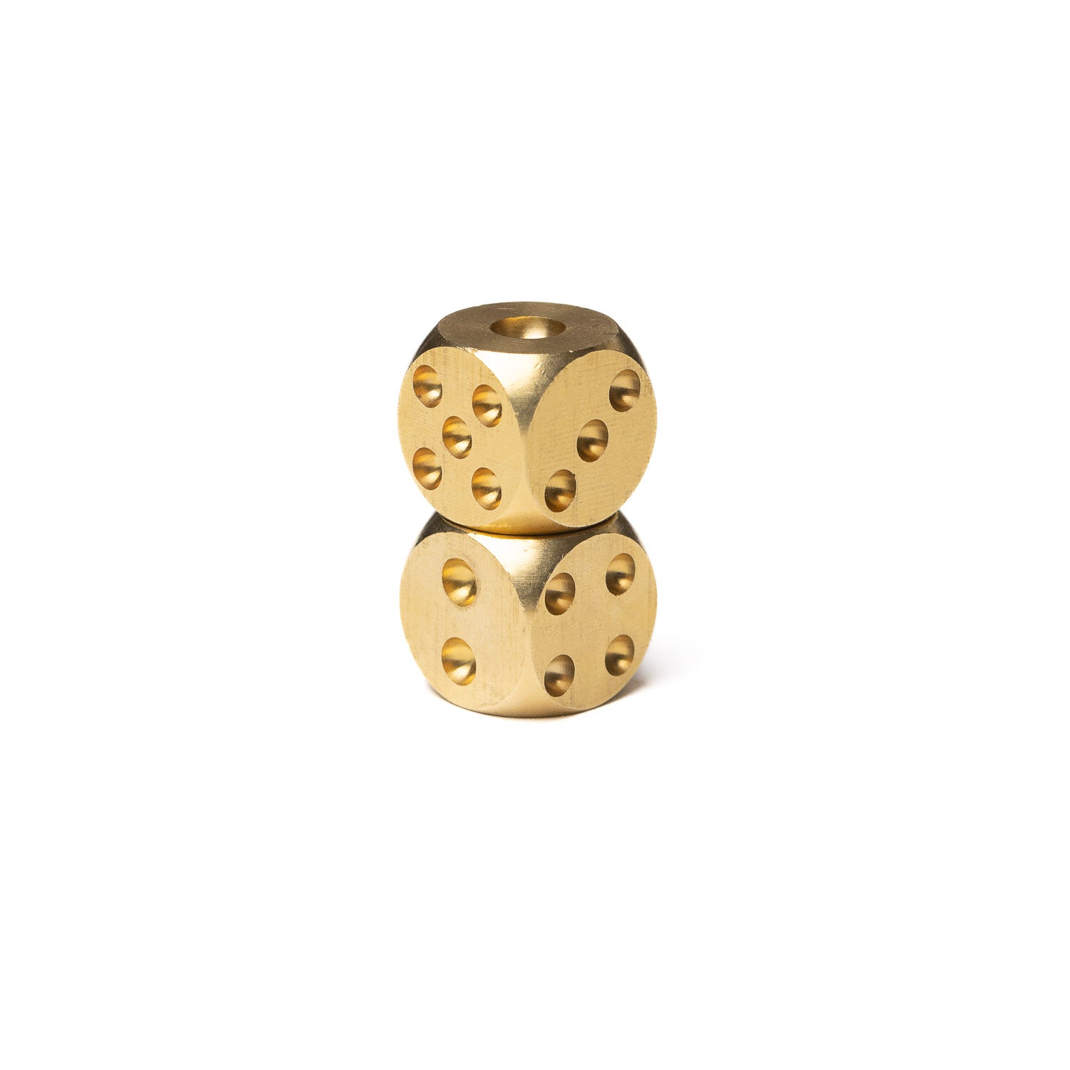 Brass Dice Set – Pair, Set of 6, or Full Set of 12 - Dice | Last Manner
