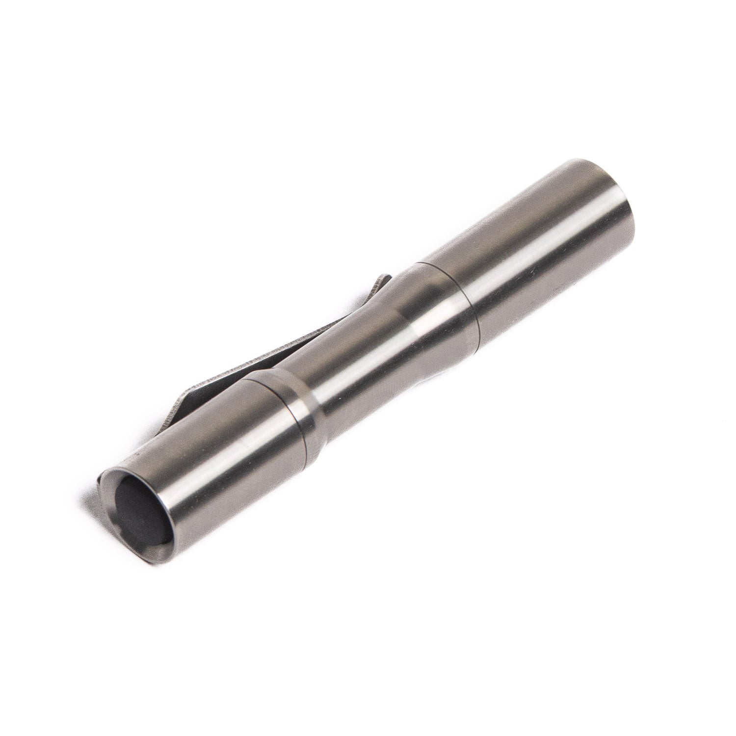 CWF Custom Micro Click Flashlight - Titanium (XPL) - Flashlight | Last Manner
