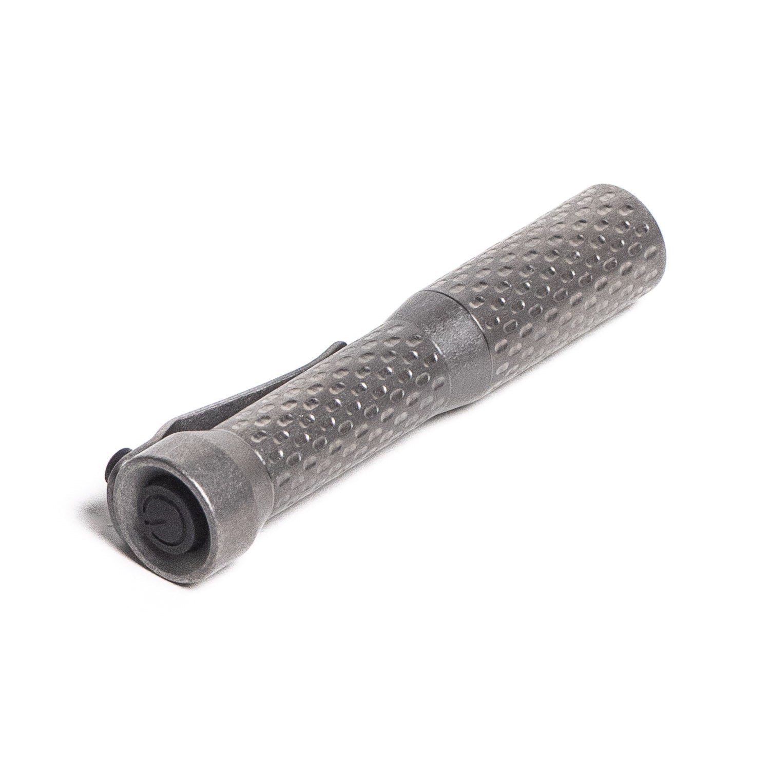 Dawson Machine Craft Divot Slimmer Flashlight - Tumbled Titanium - Flashlight | Last Manner