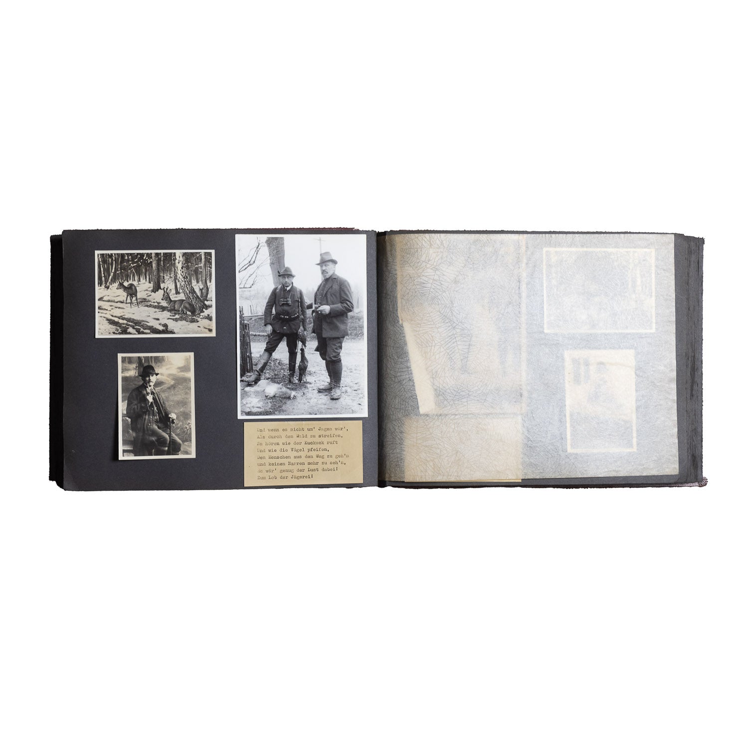Vintage German Hunting Photo Album - Photography Album | Last Manner