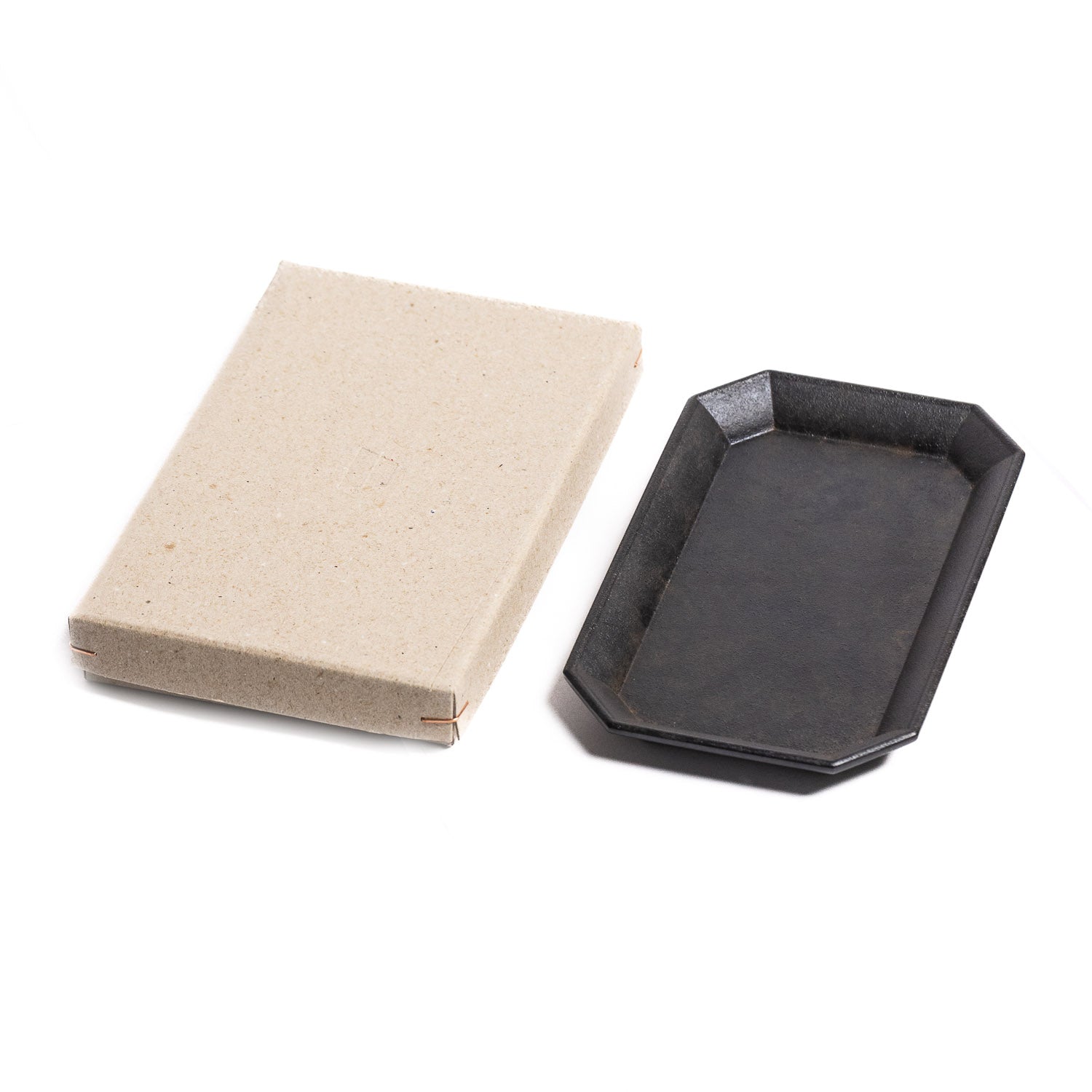 FUTAGAMI Stationery Tray - Black Kuro-Mura Brass