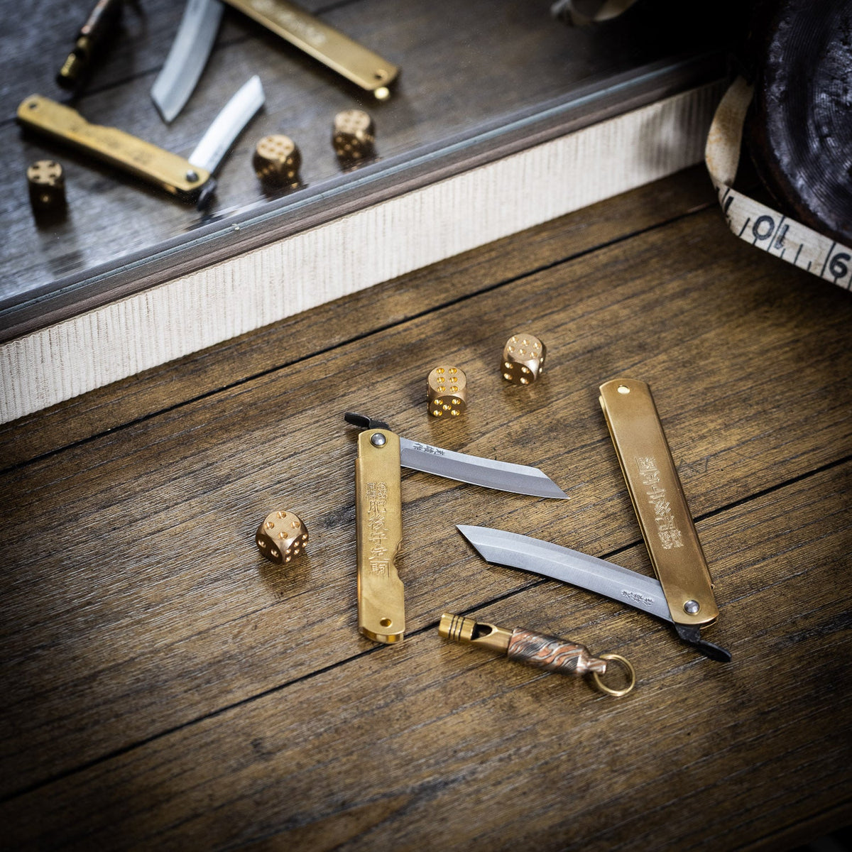 Higonokami Folding Knife - Brass - Pocket Knife | Last Manner