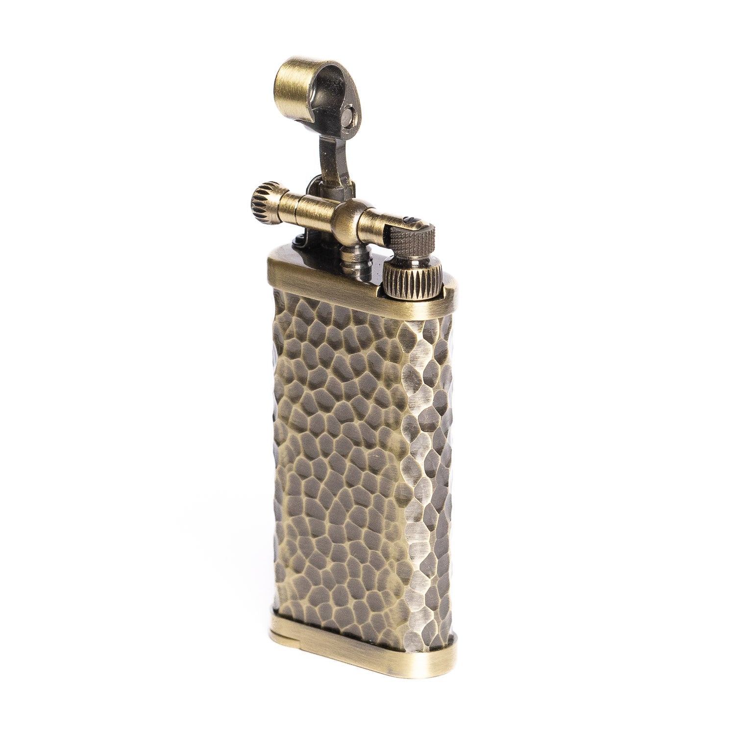im corona Old Boy Lighter - Antique Brass Hammer Tone - Lighter | Last Manner