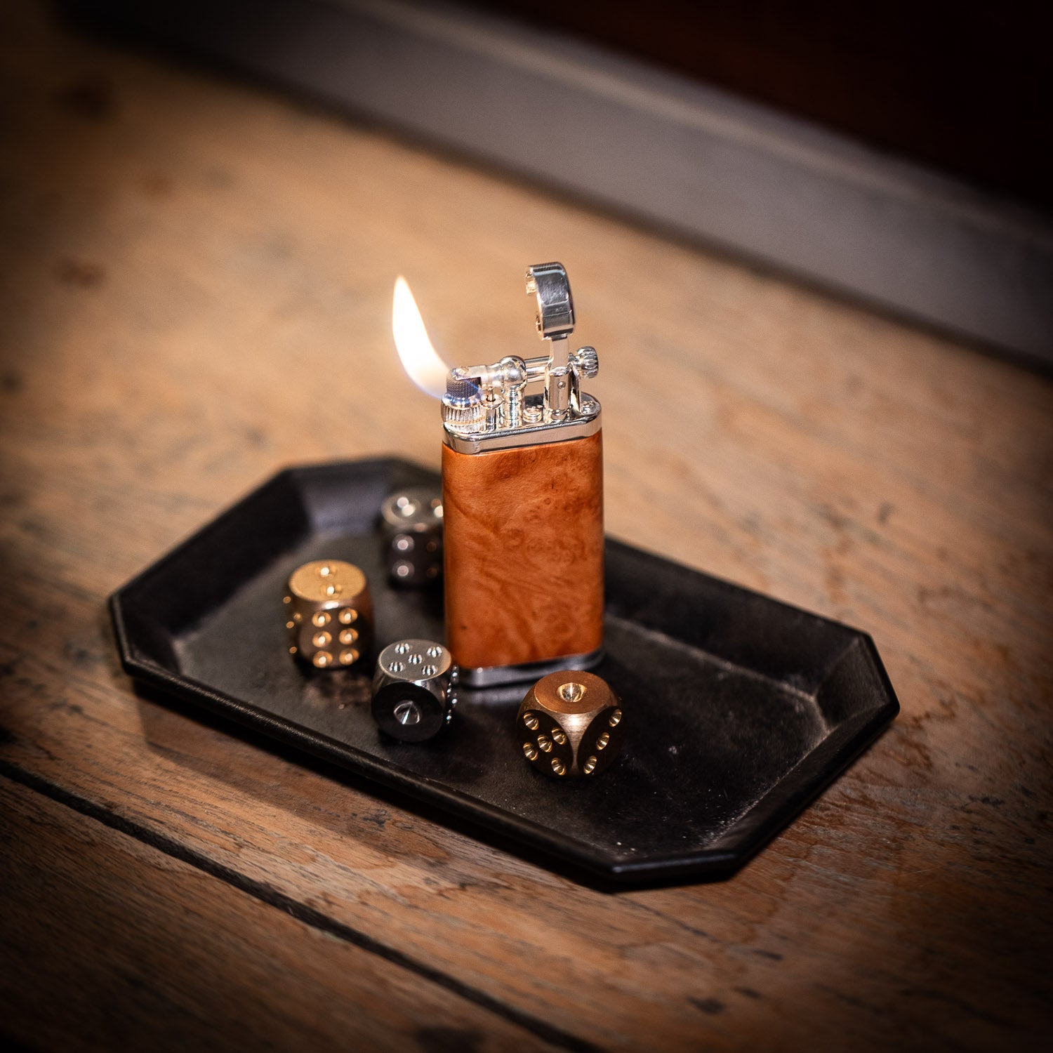 im corona Old Boy Lighter - Natural Smooth Briar - Lighter | Last Manner