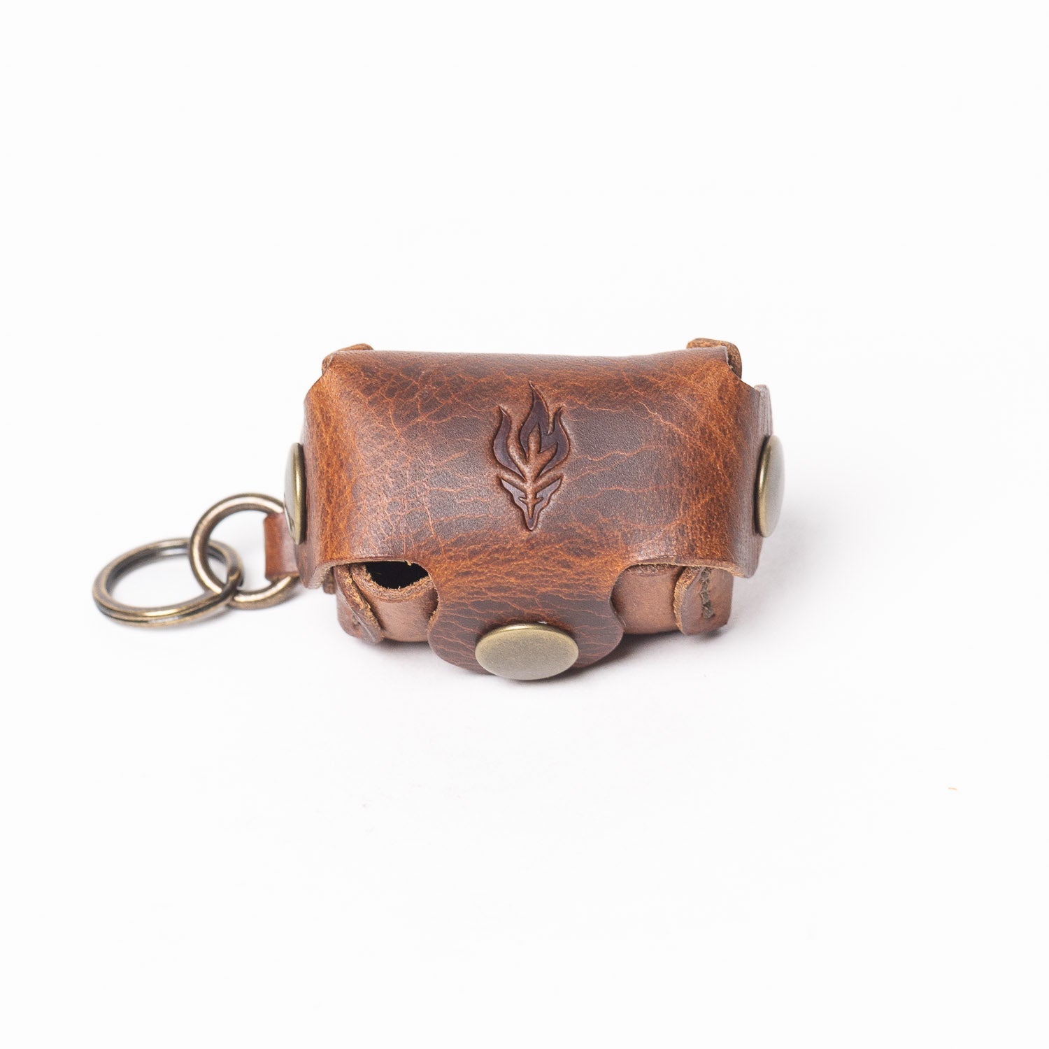 Last Manner Leather Keychain Bag w/Dice - Keychain | Last Manner