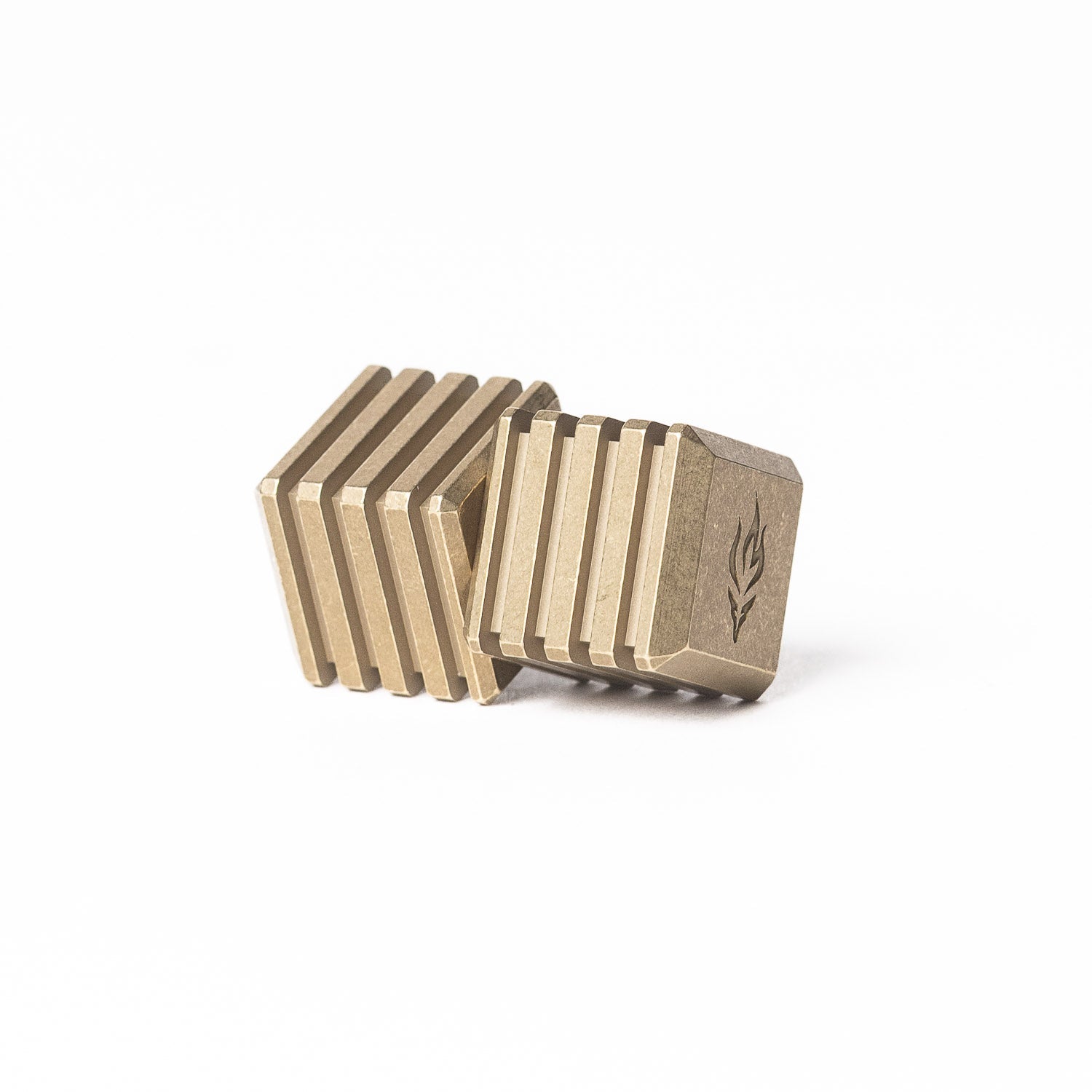 Last Manner Magnetic Fidget Cubes - Brass - Magnetic Cubes | Last Manner
