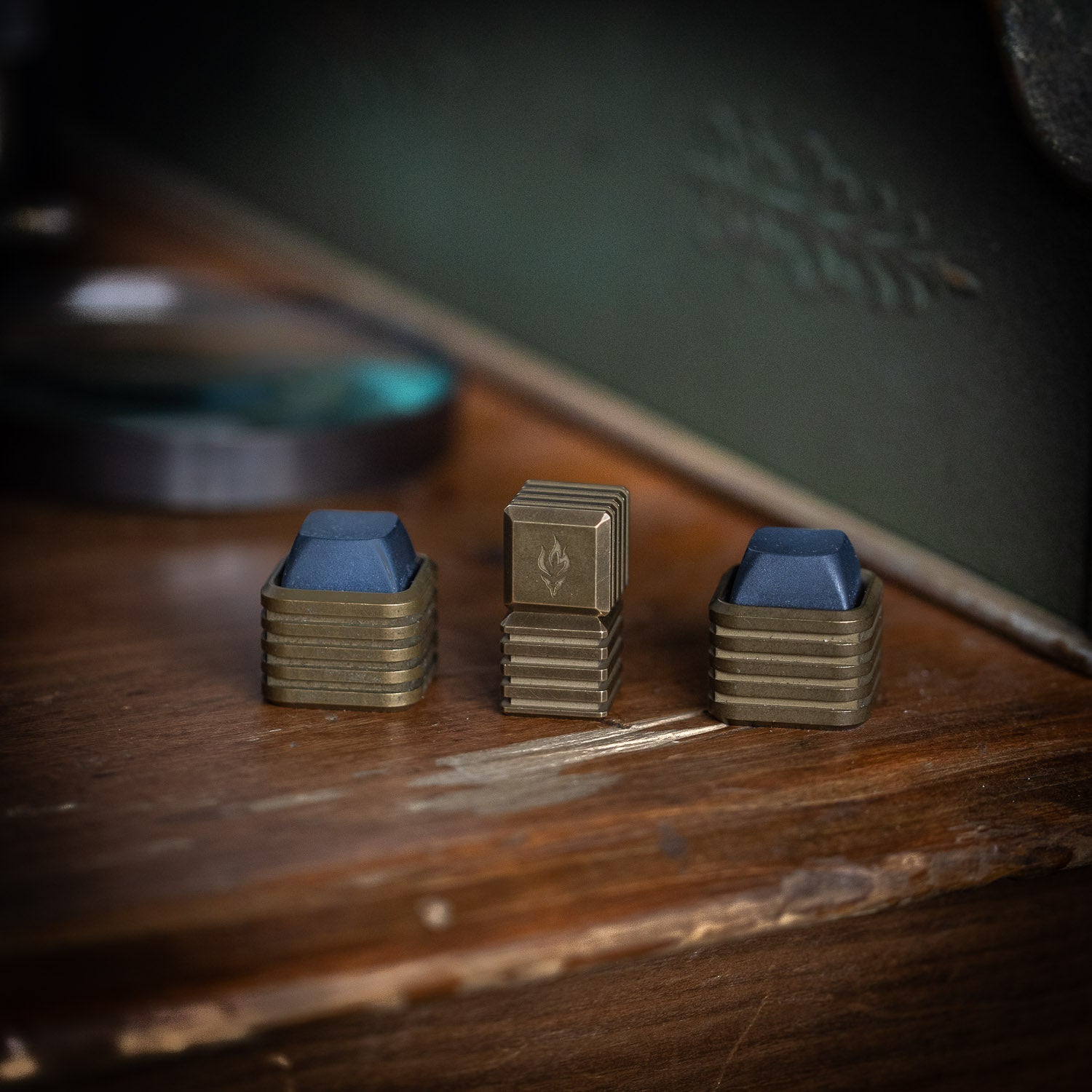 Last Manner Magnetic Fidget Cubes - Brass - Magnetic Cubes | Last Manner
