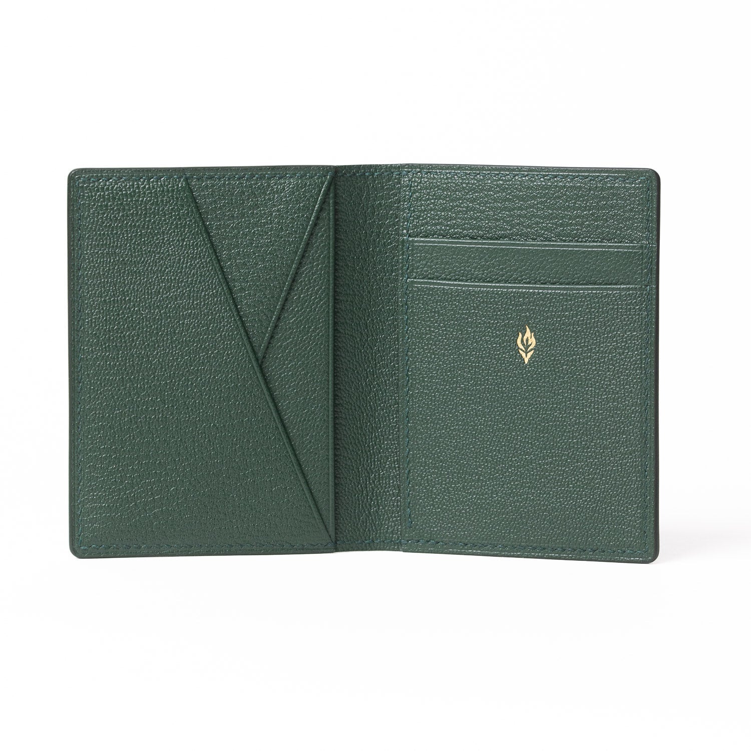 Last Manner Shell Cordovan Bifold Wallet — Black & Forest Green - Wallets | Last Manner