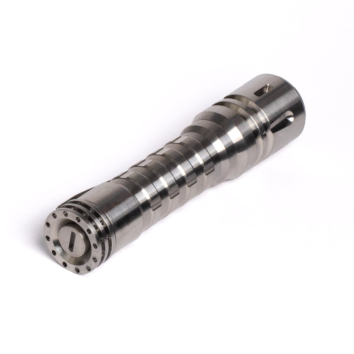 ReyLight LANapple Flashlight - Raw Titanium