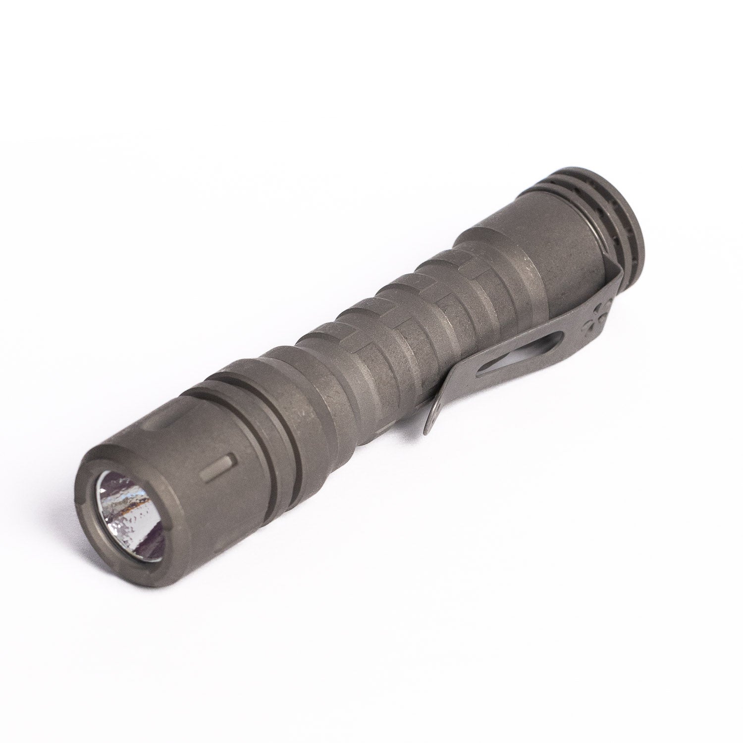 ReyLight LANapple Flashlight - Stonewashed Titanium - Flashlight | Last Manner