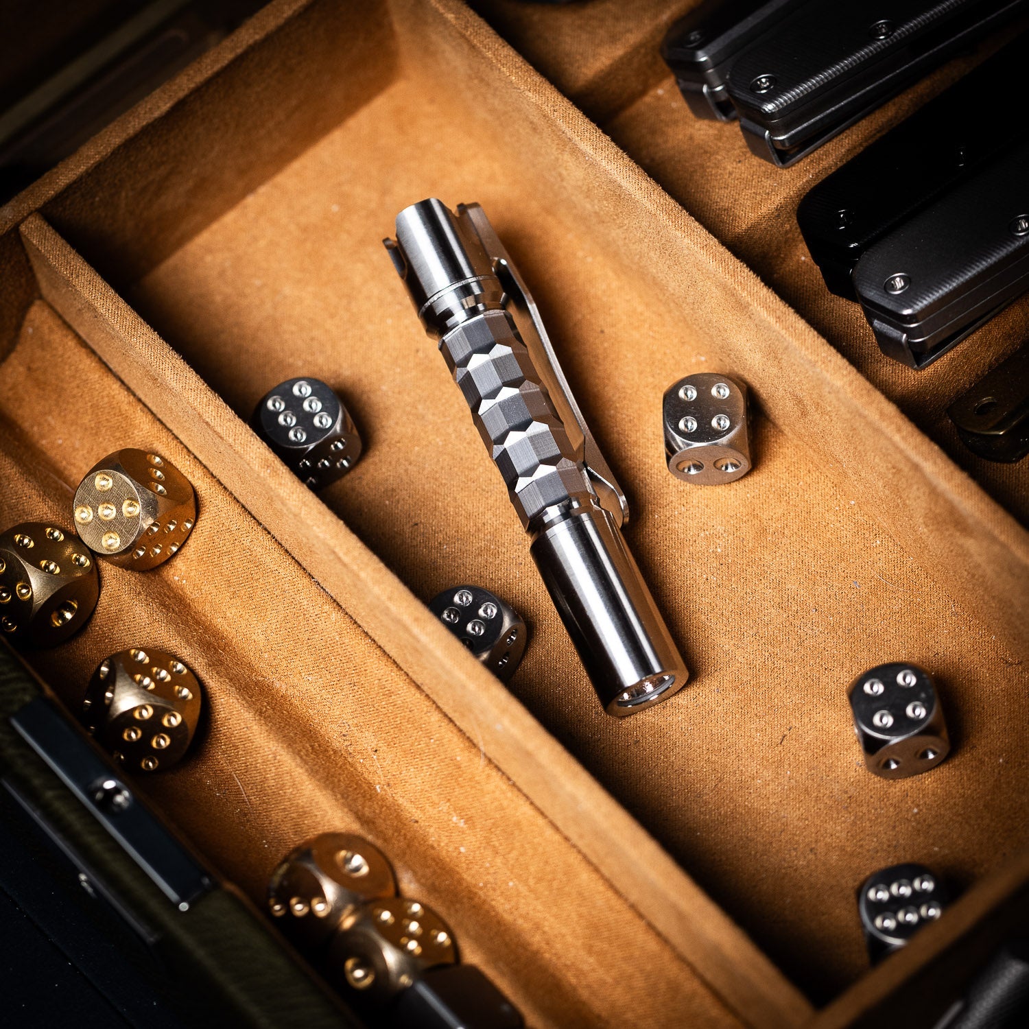 ReyLight Pineapple Mini Flashlight MK3 - Titanium - Flashlight | Last Manner