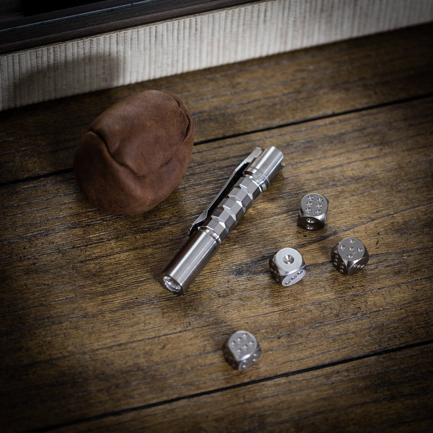 ReyLight Pineapple Mini Flashlight MK3 - Titanium - Flashlight | Last Manner