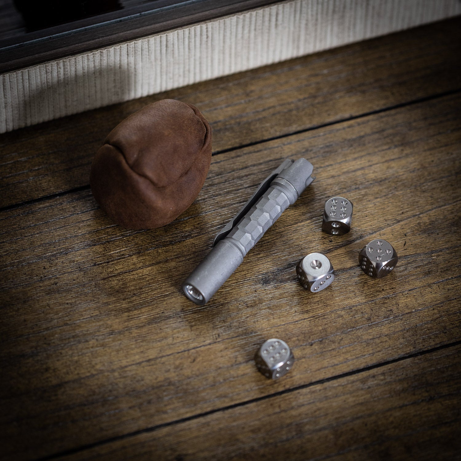 ReyLight Pineapple Mini Flashlight MK3 - Titanium - Flashlight | Last Manner