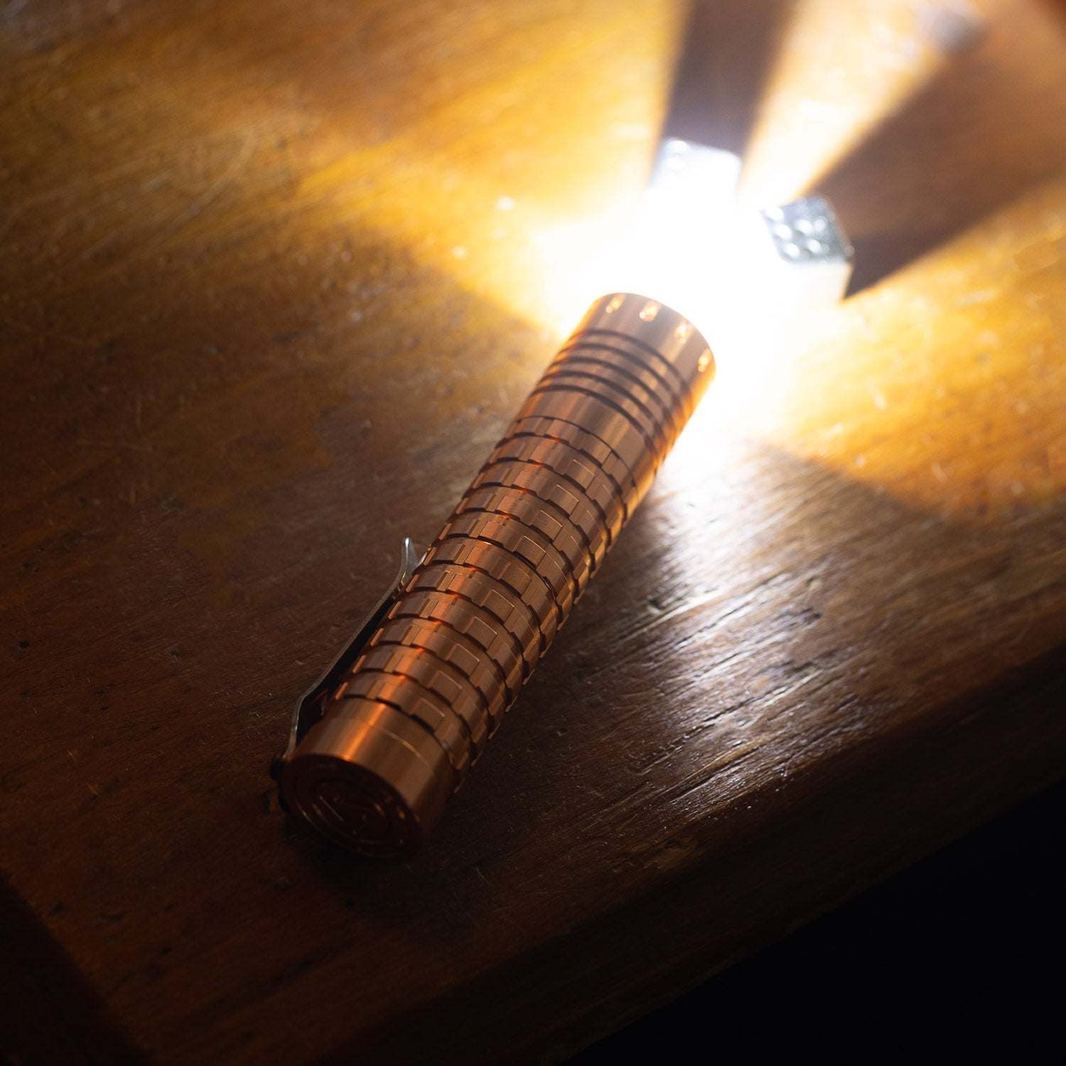 ReyLight Triple Dawn Flashlight - Copper - Flashlight | Last Manner