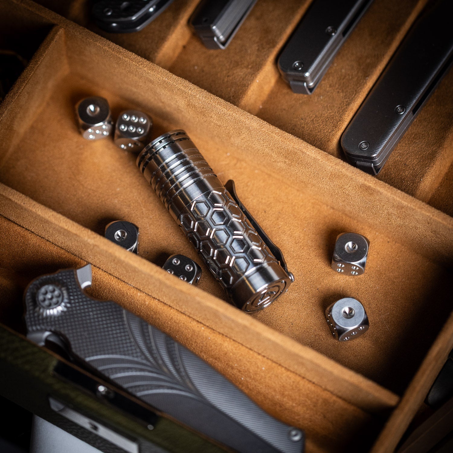 ReyLight Triple Dawn Flashlight - Titanium - Flashlight | Last Manner
