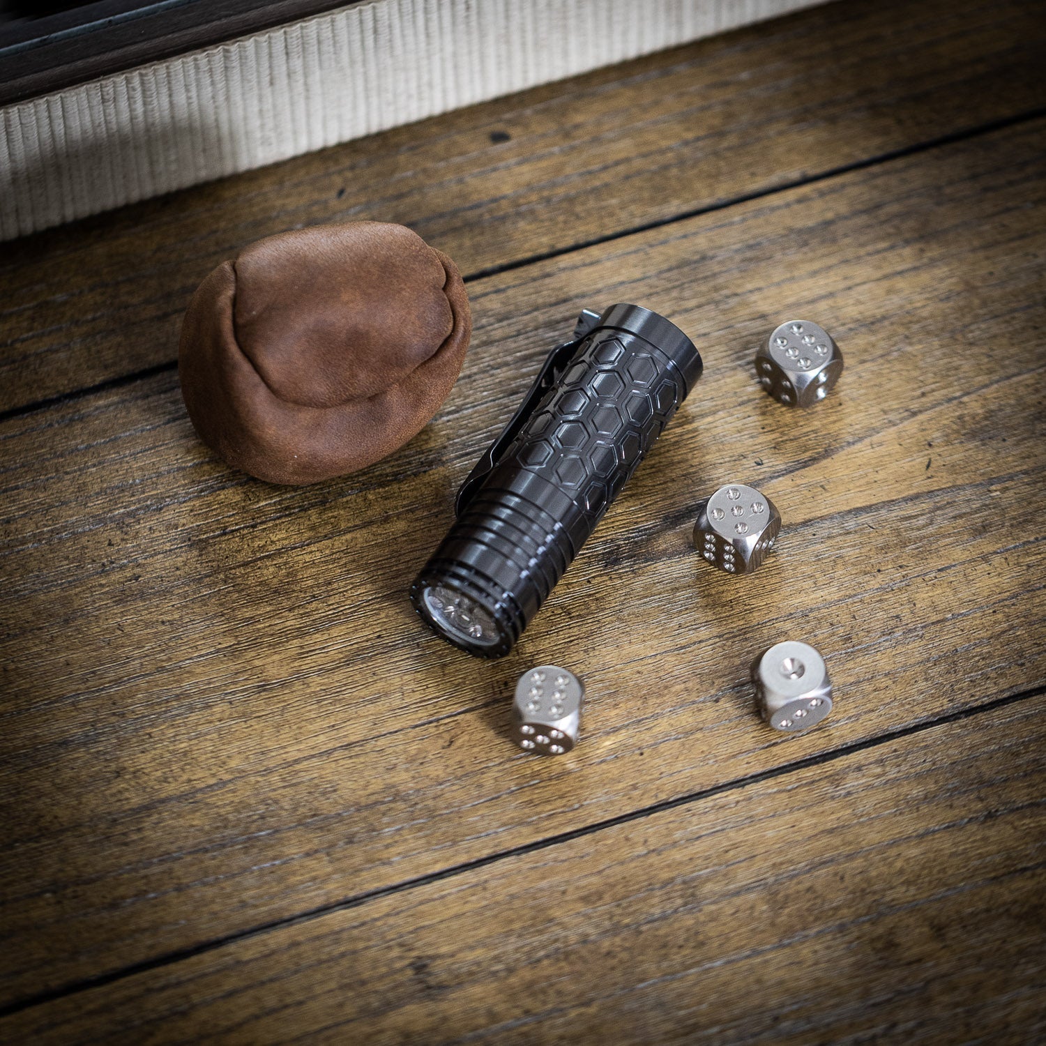ReyLight Triple Dawn Flashlight - Zirconium - Flashlight | Last Manner