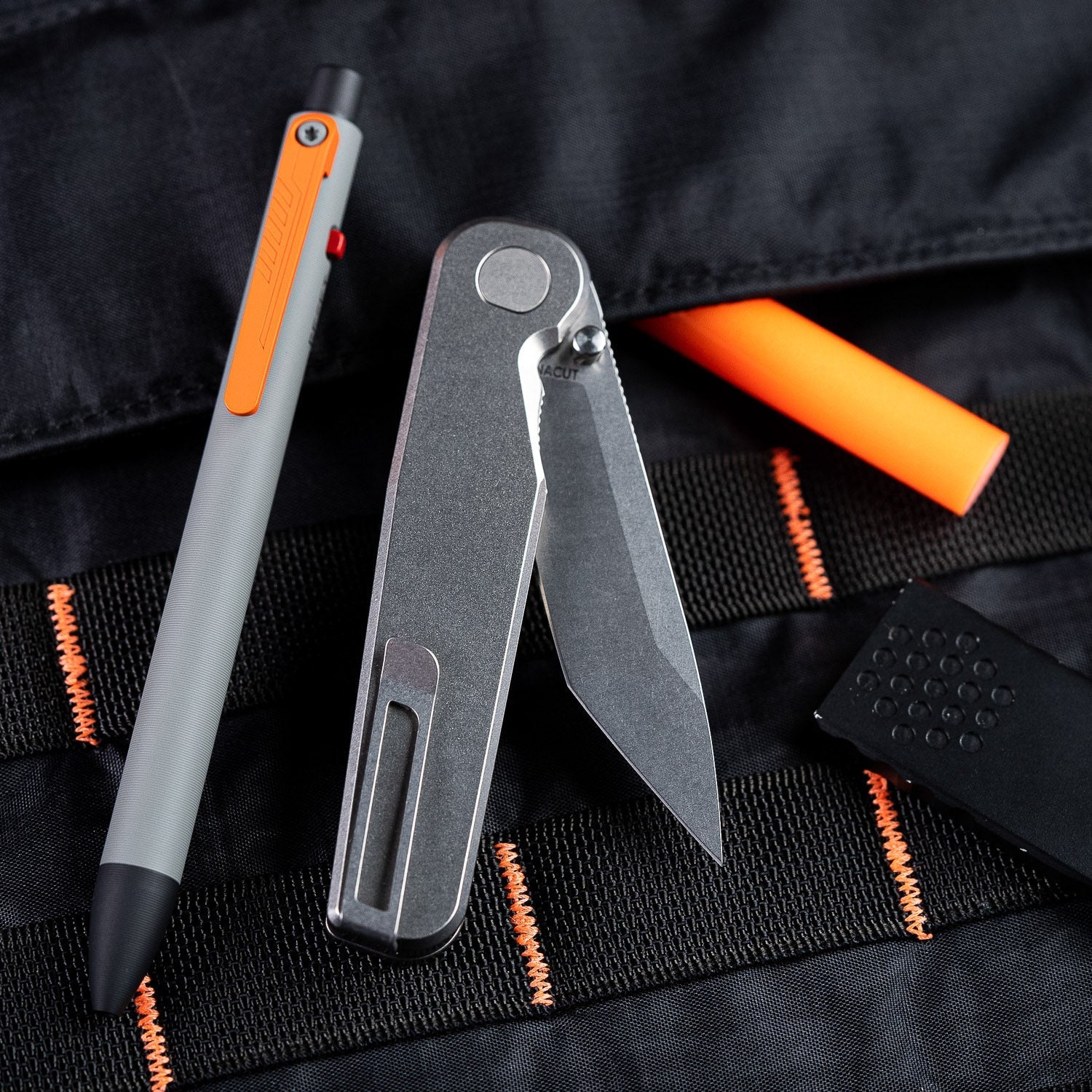 Tactile Knife Co. Rockwall Thumbstud Folding Knife - Tanto - Pocket Knife | Last Manner
