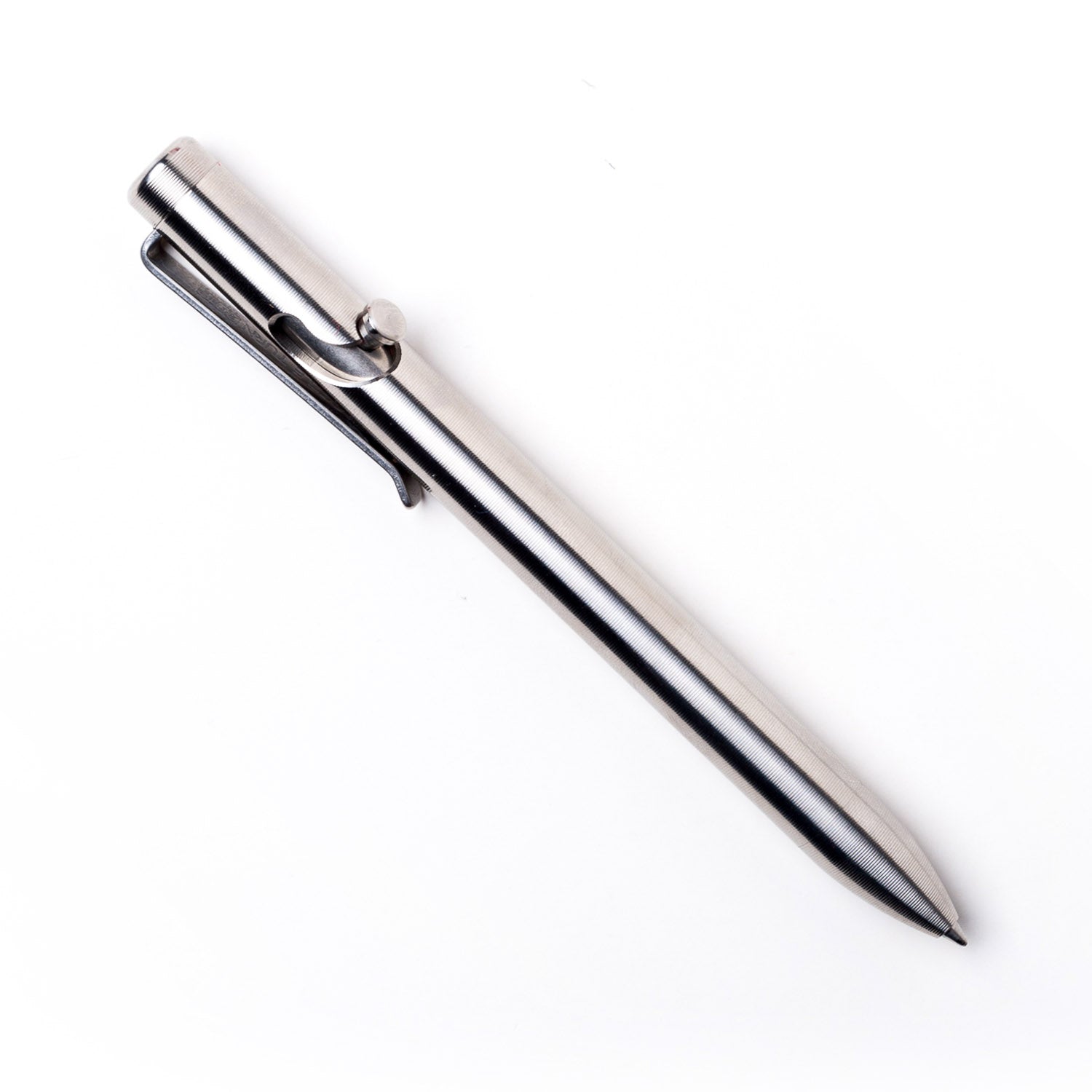 Tactile Turn Bolt Action Pen - Titanium (Short) - Pens | Last Manner