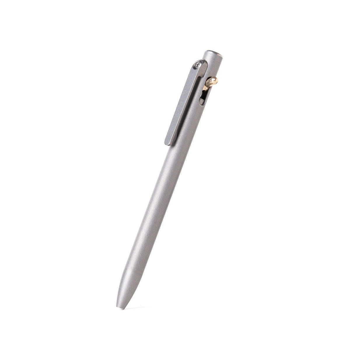 Tactile Turn Slim Switch Pen - Titanium (Short) - Pens | Last Manner