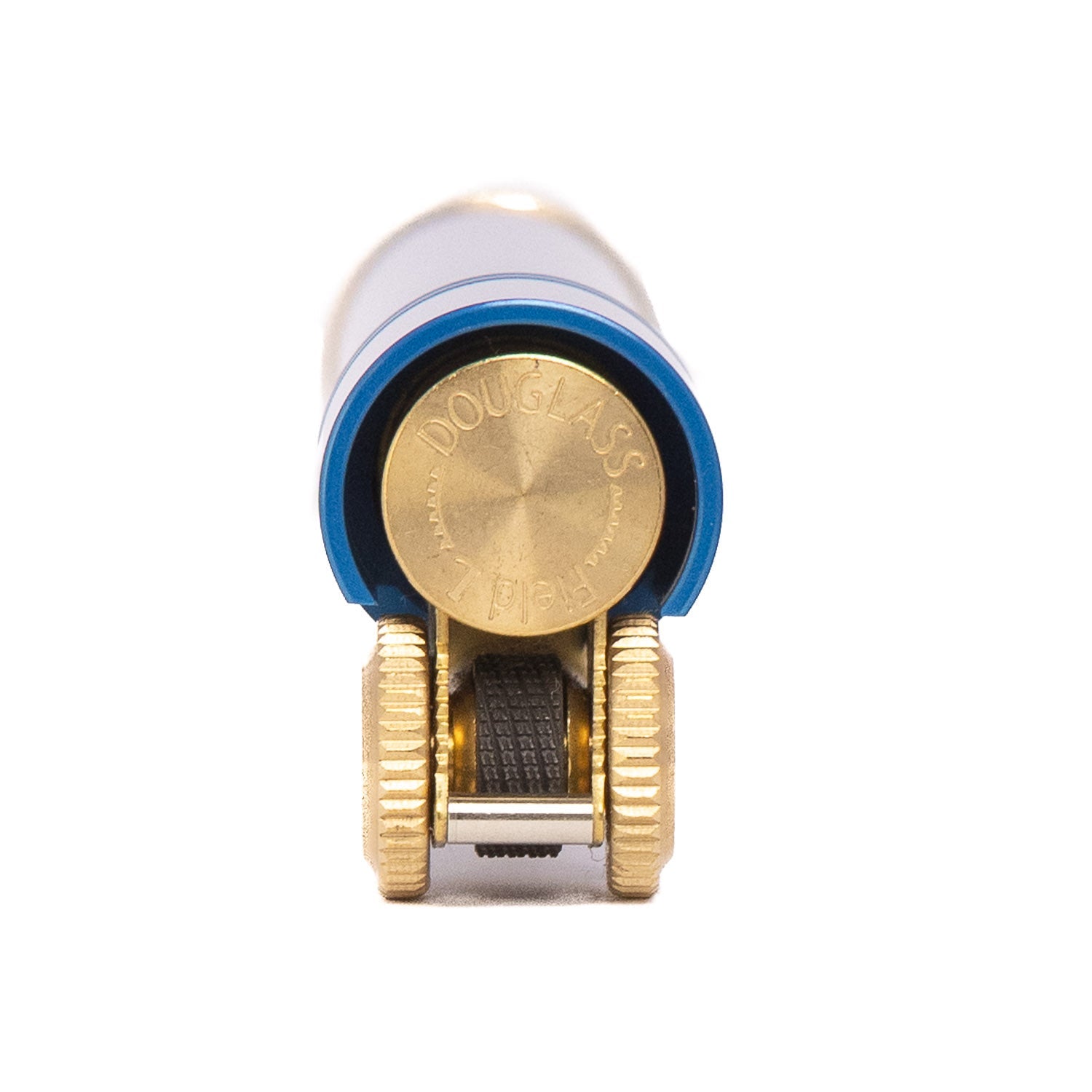 Tokyo Pipe Co Douglass Field L Lighter - Blue Aluminum - Lighter | Last Manner