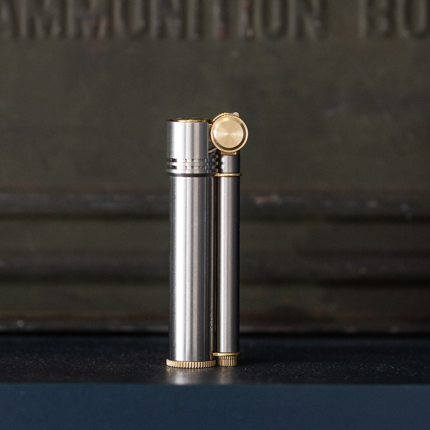 Tokyo Pipe Co Douglass Field L Lighter - Stainless Steel - Lighter | Last Manner