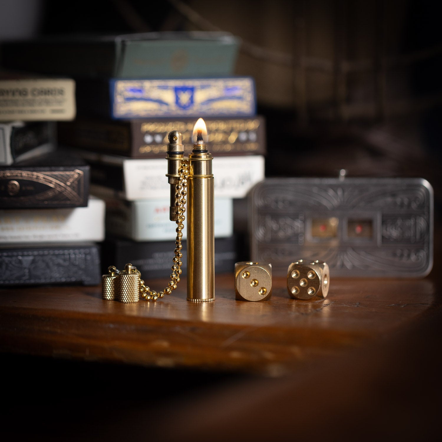 Tokyo Pipe Co Douglass Neo Lighter - Brass - Lighter | Last Manner