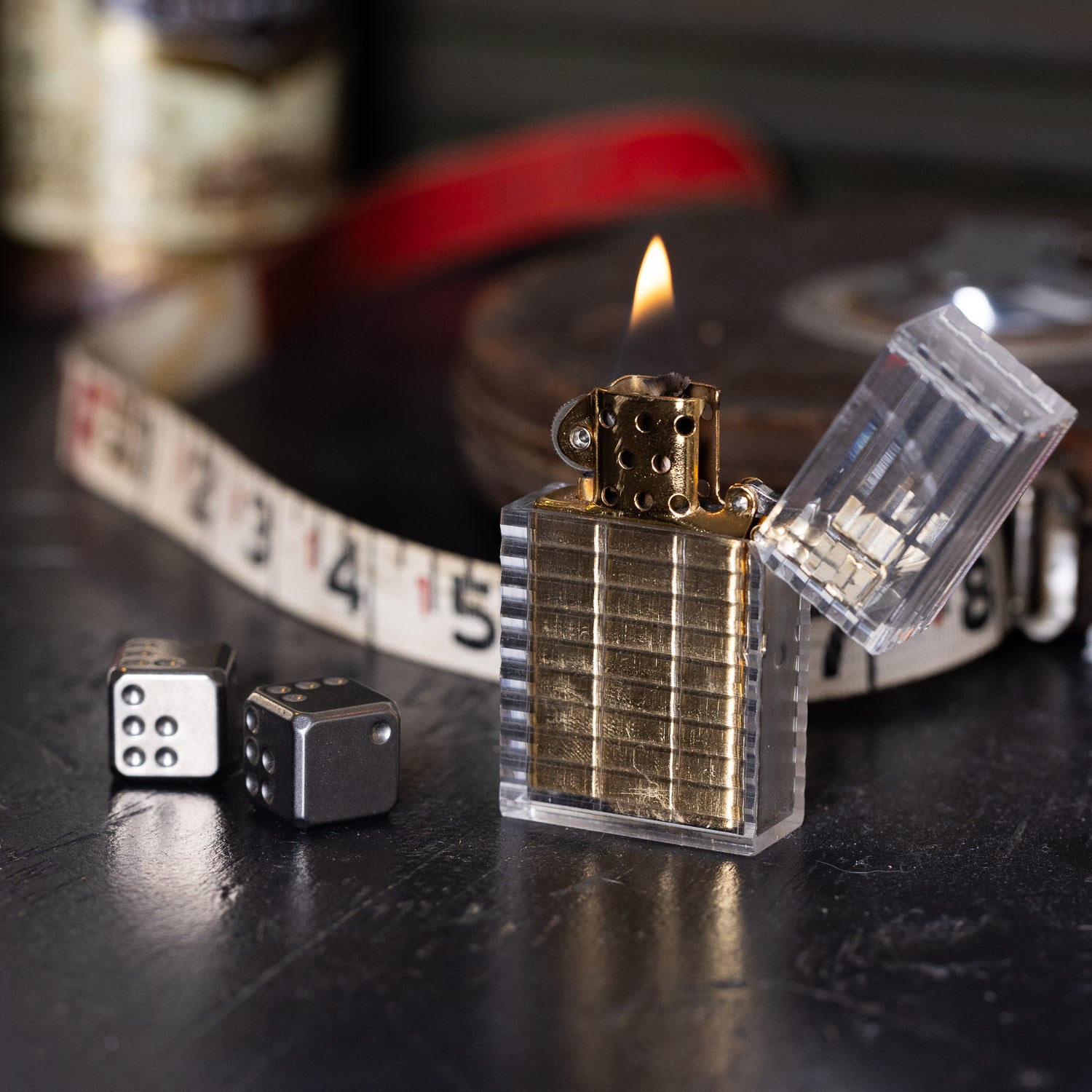 Bott × TSUBOTA PEARL HARD EDGE ライター Tsubota Pearl Hard Edge Latitude Lighter