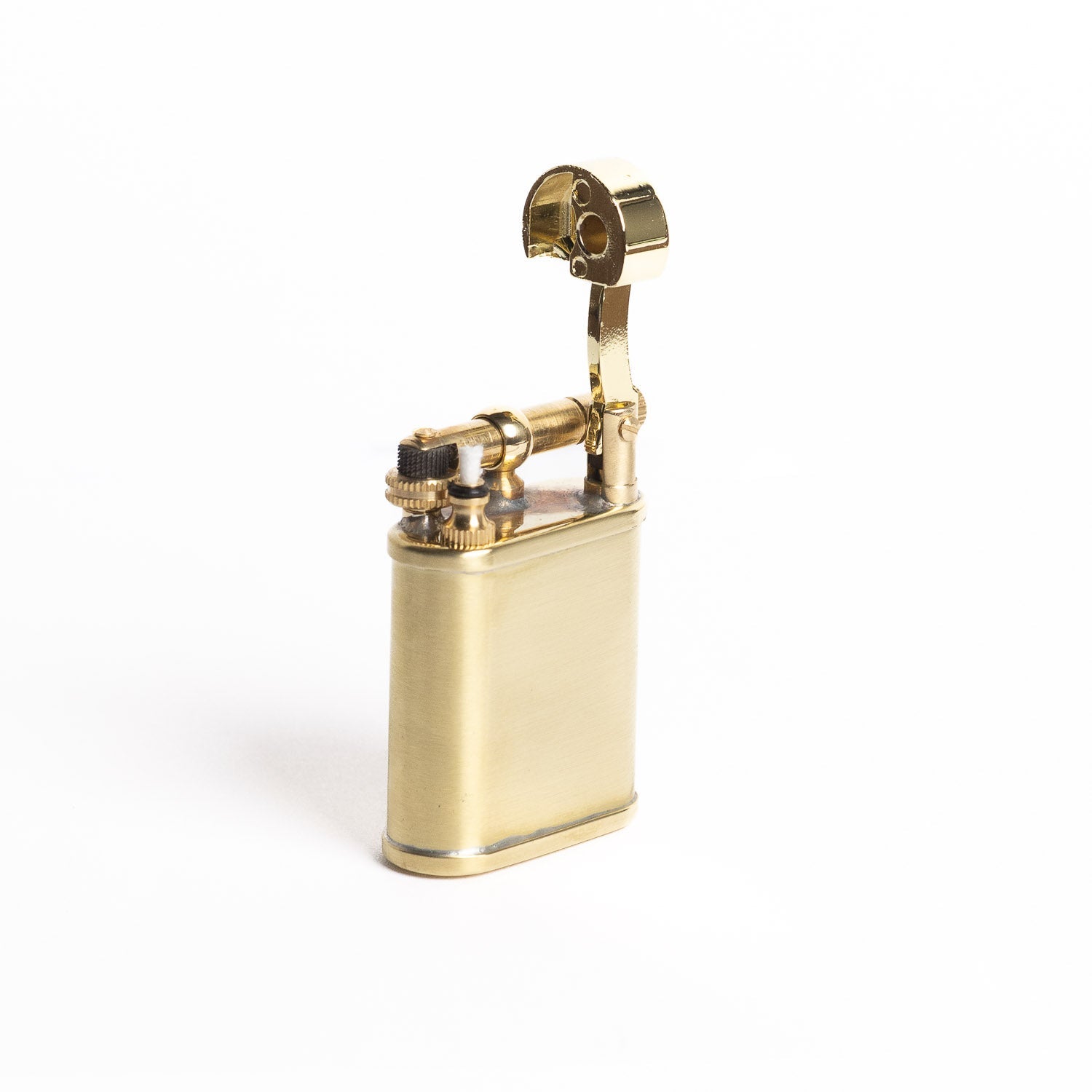 Tsubota Pearl NB Petrol Lighter - Brass - Lighter | Last Manner