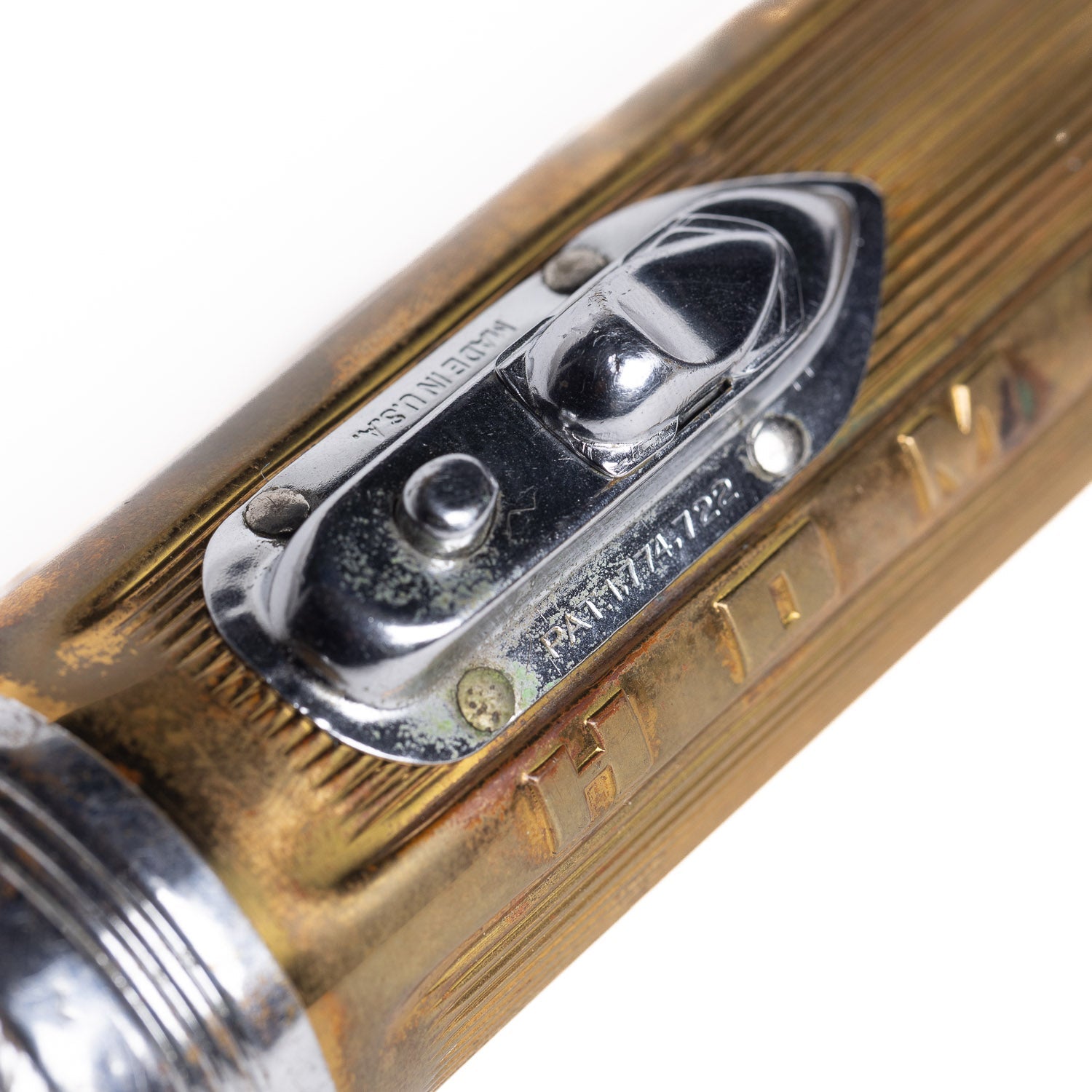 Vintage Homart Copper & Chrome Flashlight - Flashlight | Last Manner