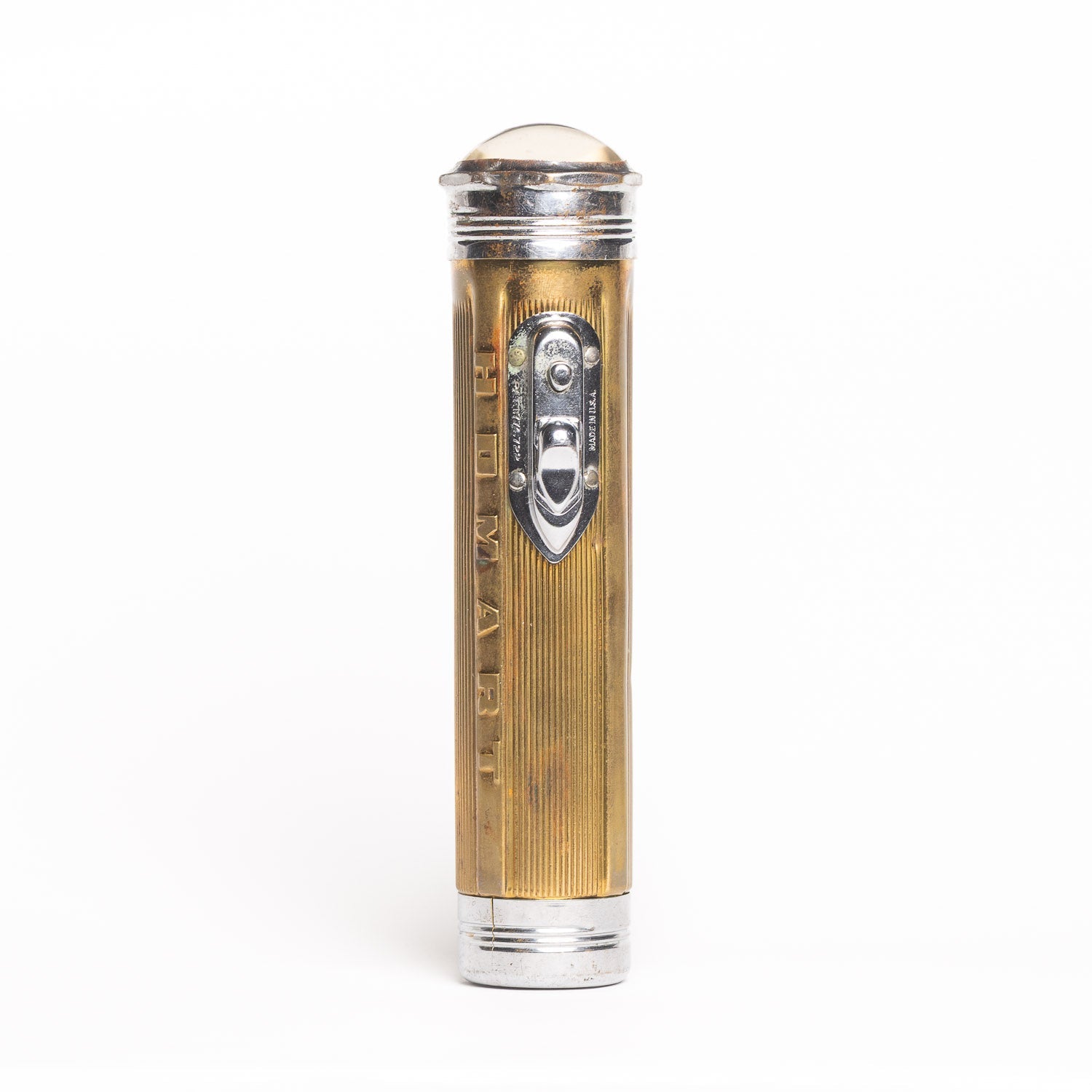 Vintage Homart Copper & Chrome Flashlight - Flashlight | Last Manner