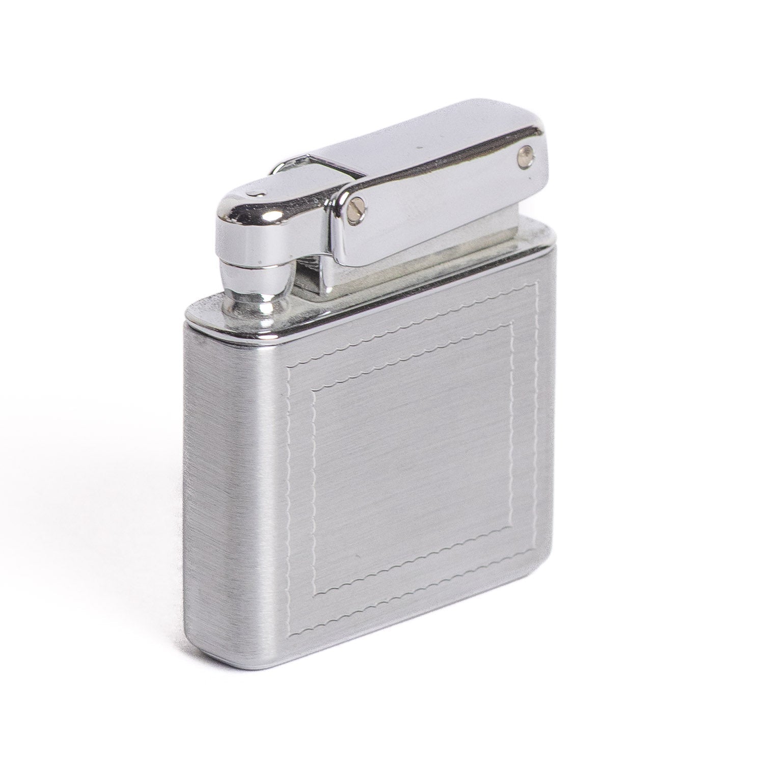 Vintage Kreisler Chrome Lighter with Double Wavy Frame - Lighter | Last Manner