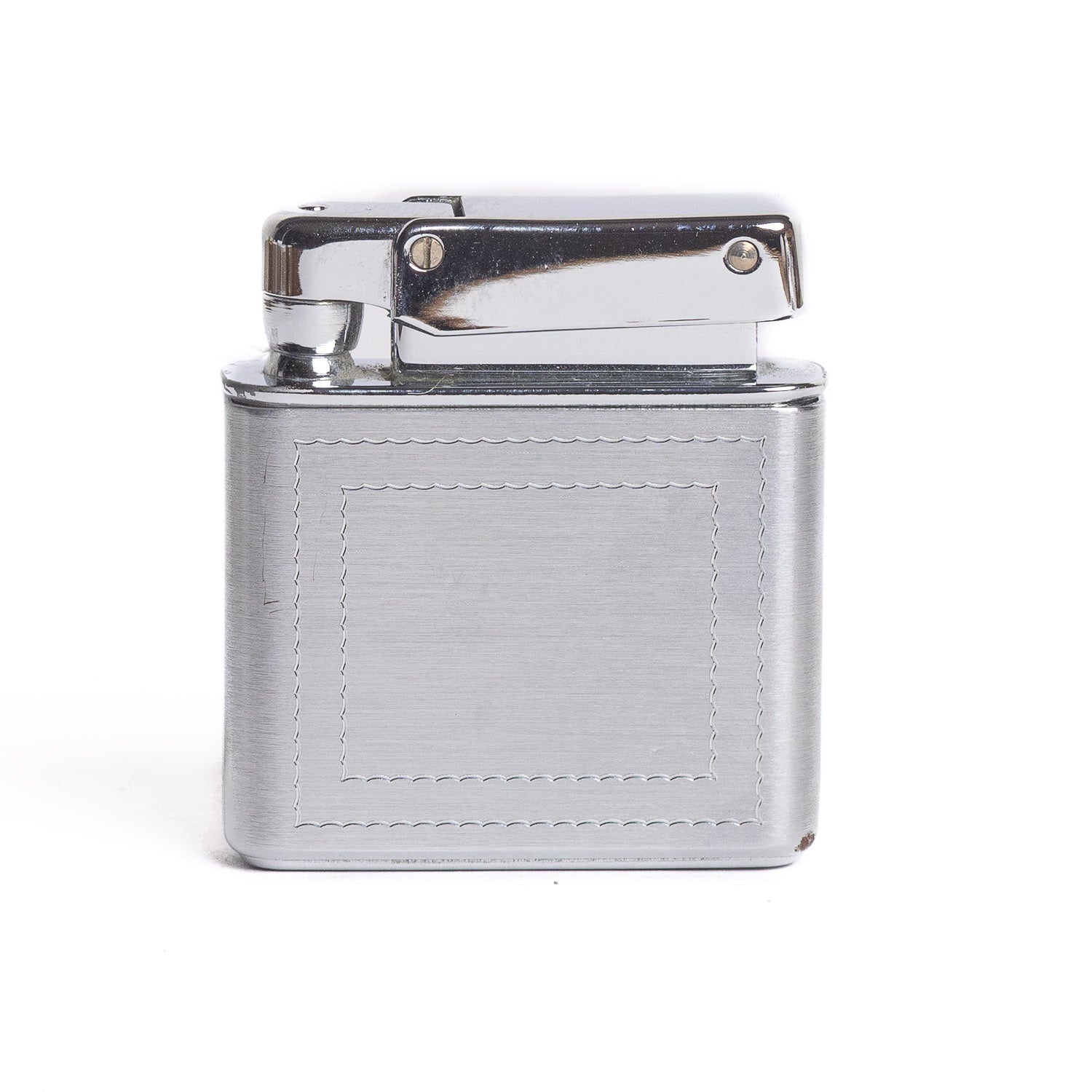 Vintage Kreisler Chrome Lighter with Double Wavy Frame - Lighter | Last Manner