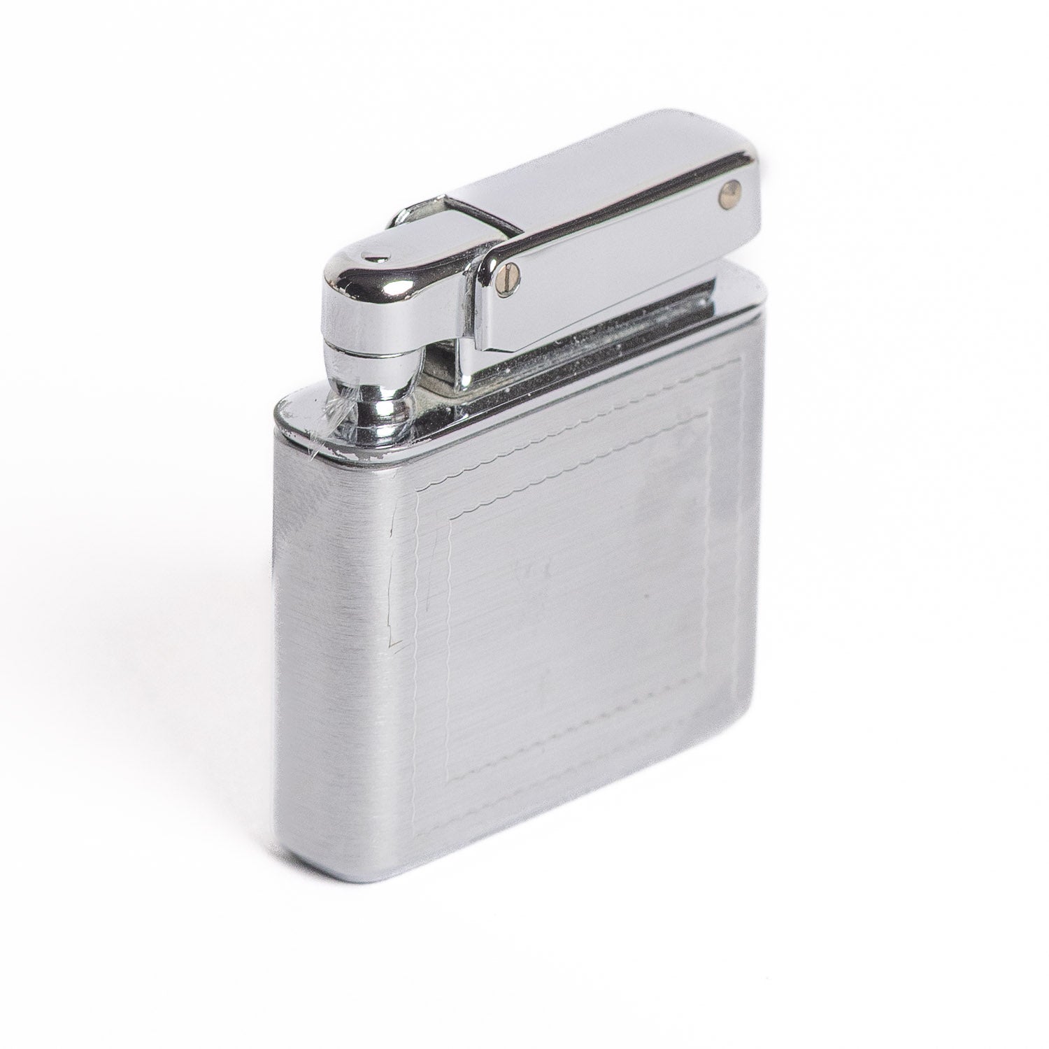 Vintage Kreisler Chrome Lighter with Double Wavy Frame - Lighter | Last Manner