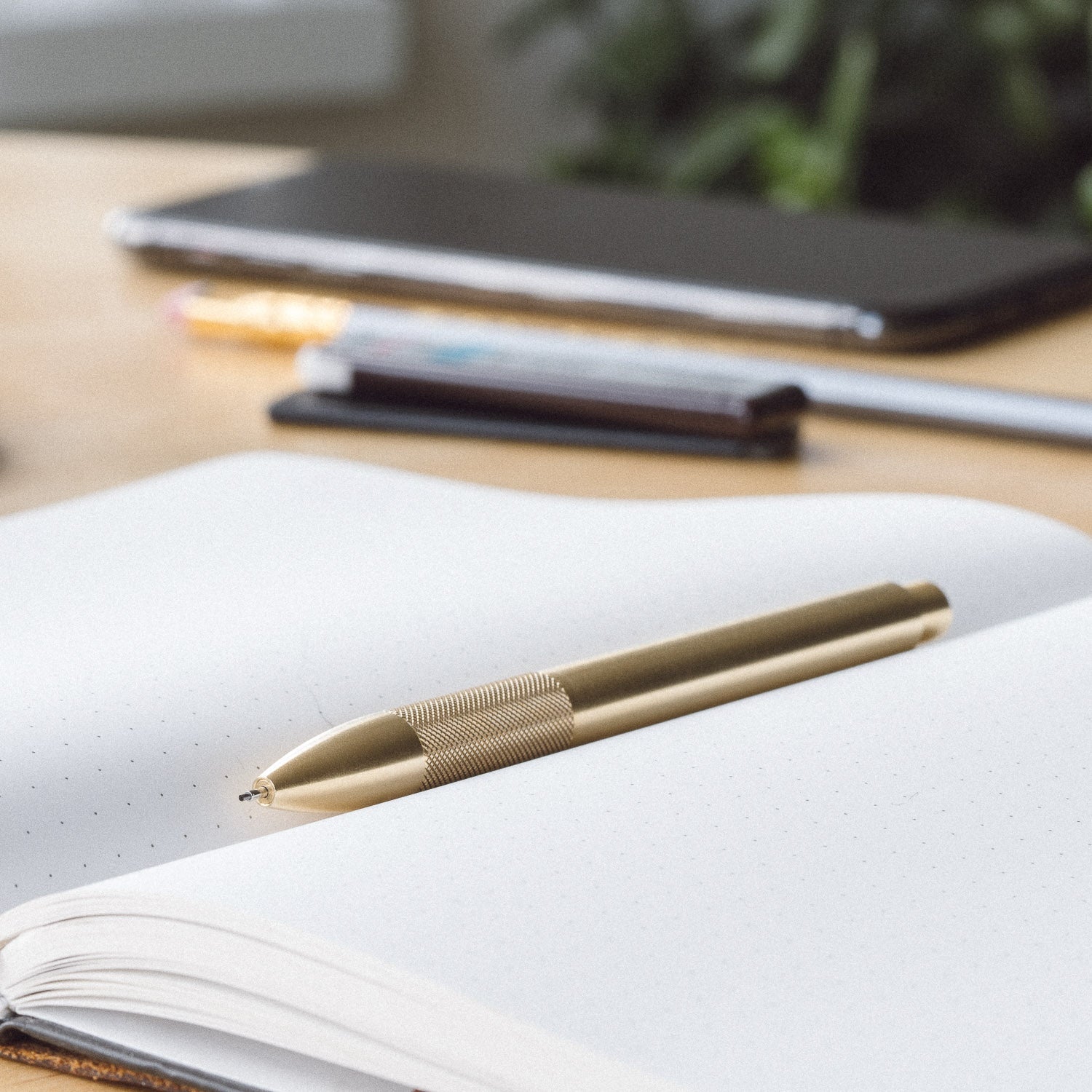 Wingback Mechanical Pencil - Brass - Mechanical Pencil | Last Manner