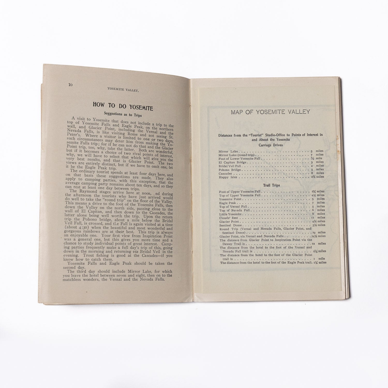 Yosemite Souvenir and Guide - 1902 - Vintage Books | Last Manner