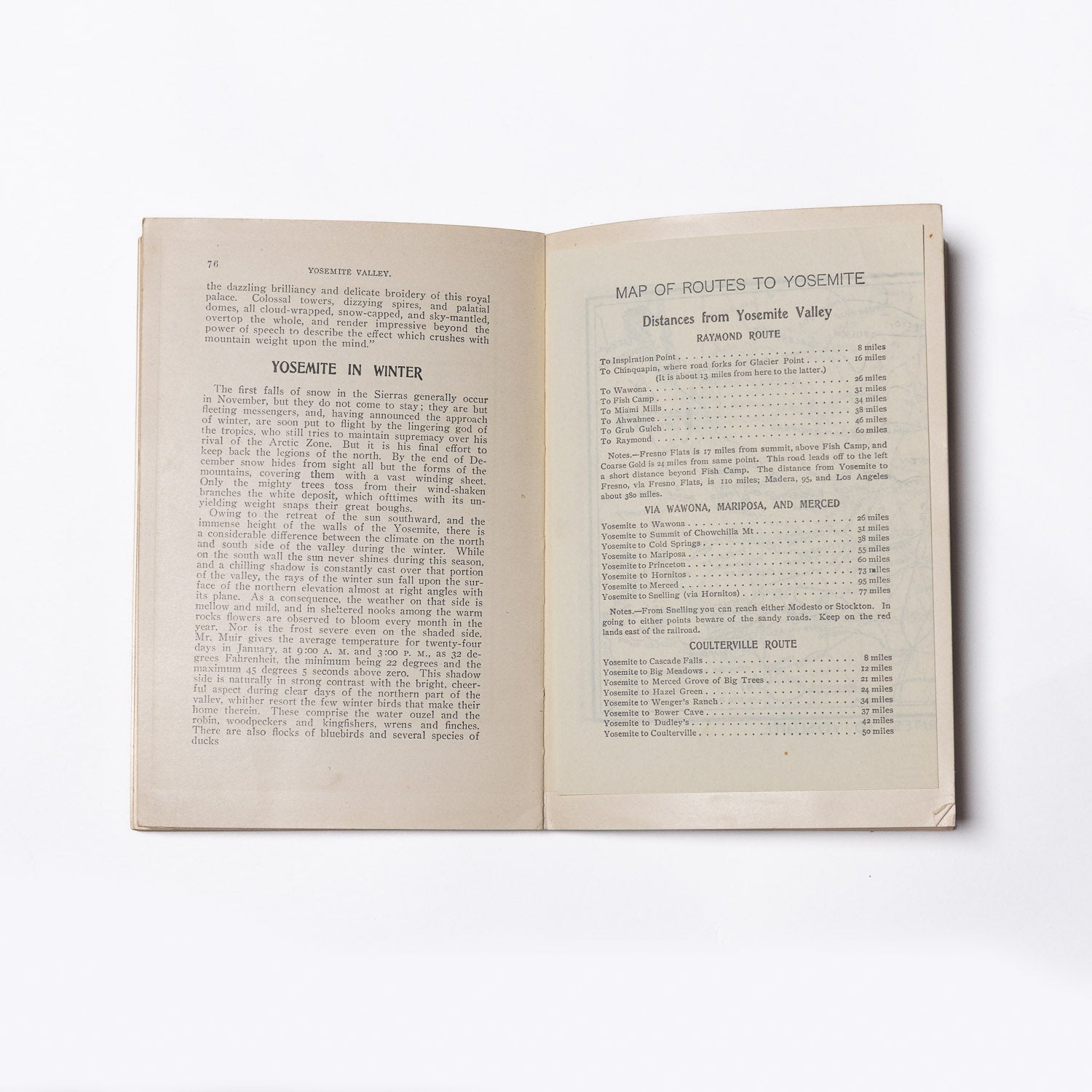 Yosemite Souvenir and Guide - 1902 - Vintage Books | Last Manner