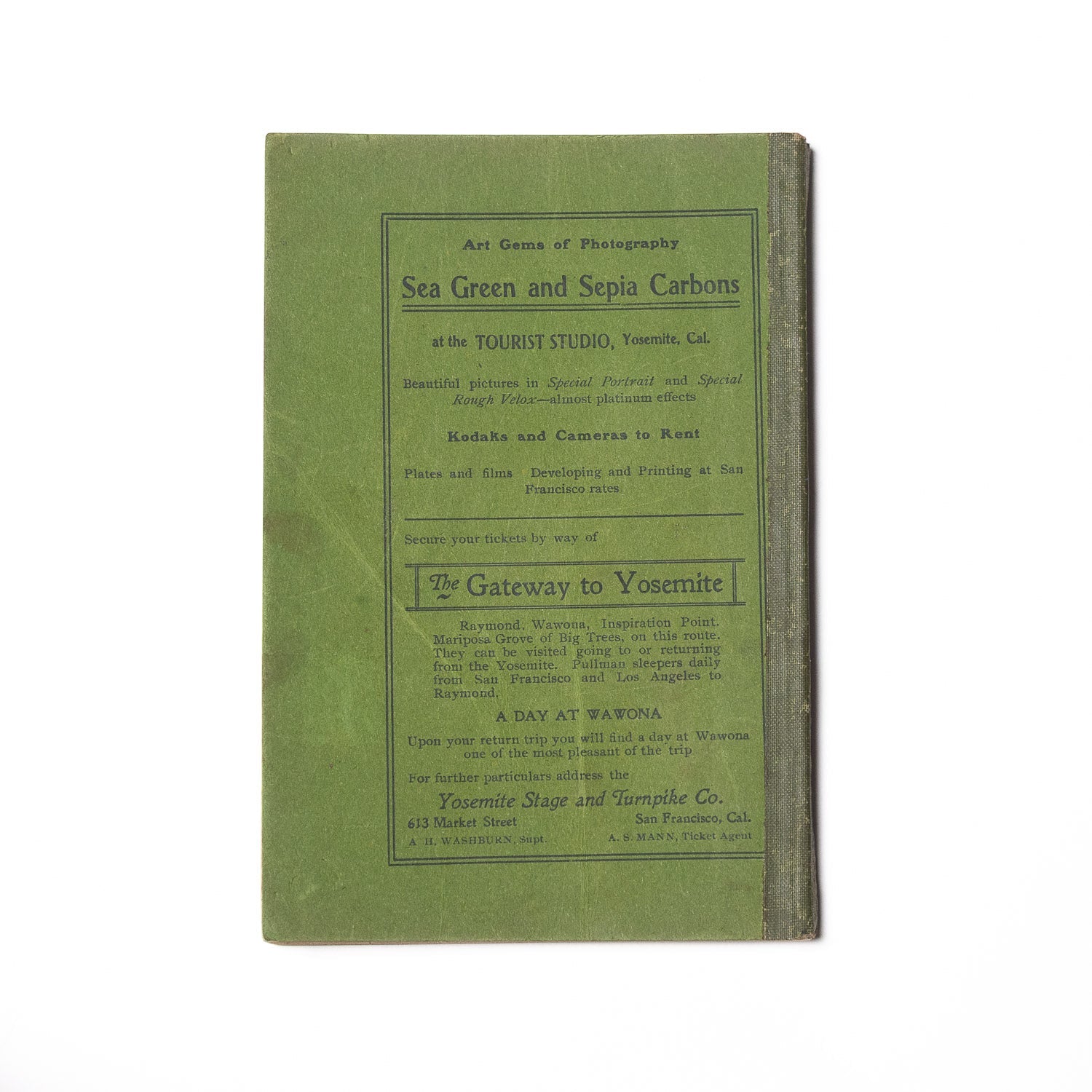 Yosemite Souvenir and Guide - 1902 - Vintage Books | Last Manner