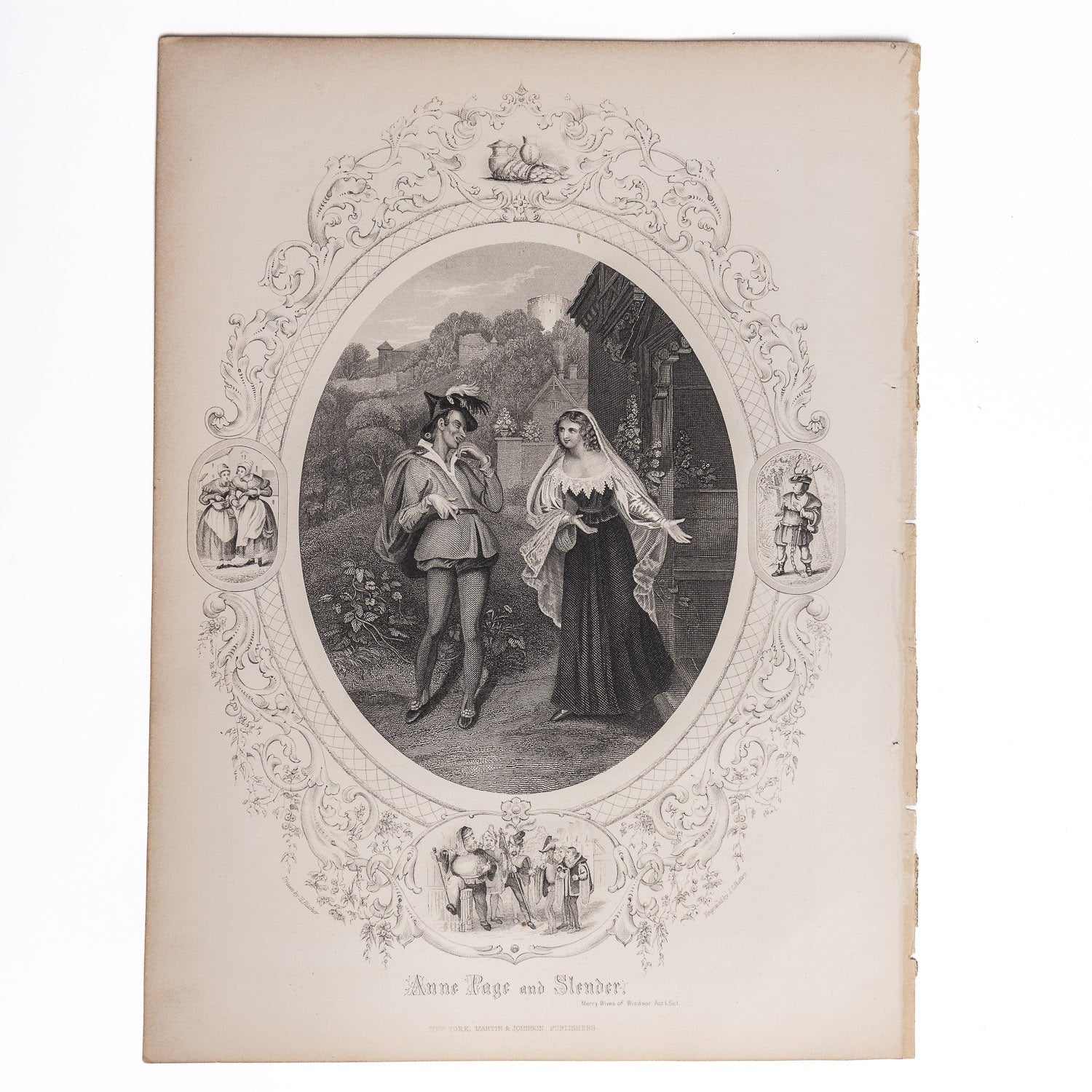 Antique Shakespeare Engravings
