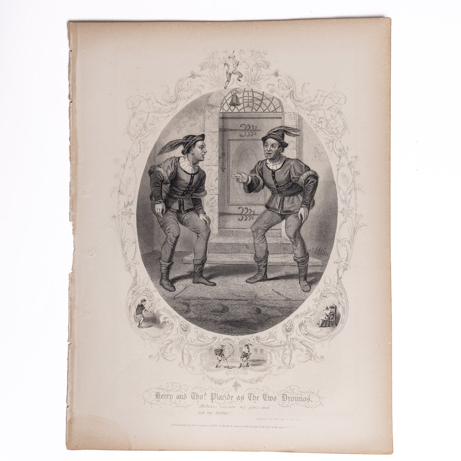 Antique Shakespeare Engravings
